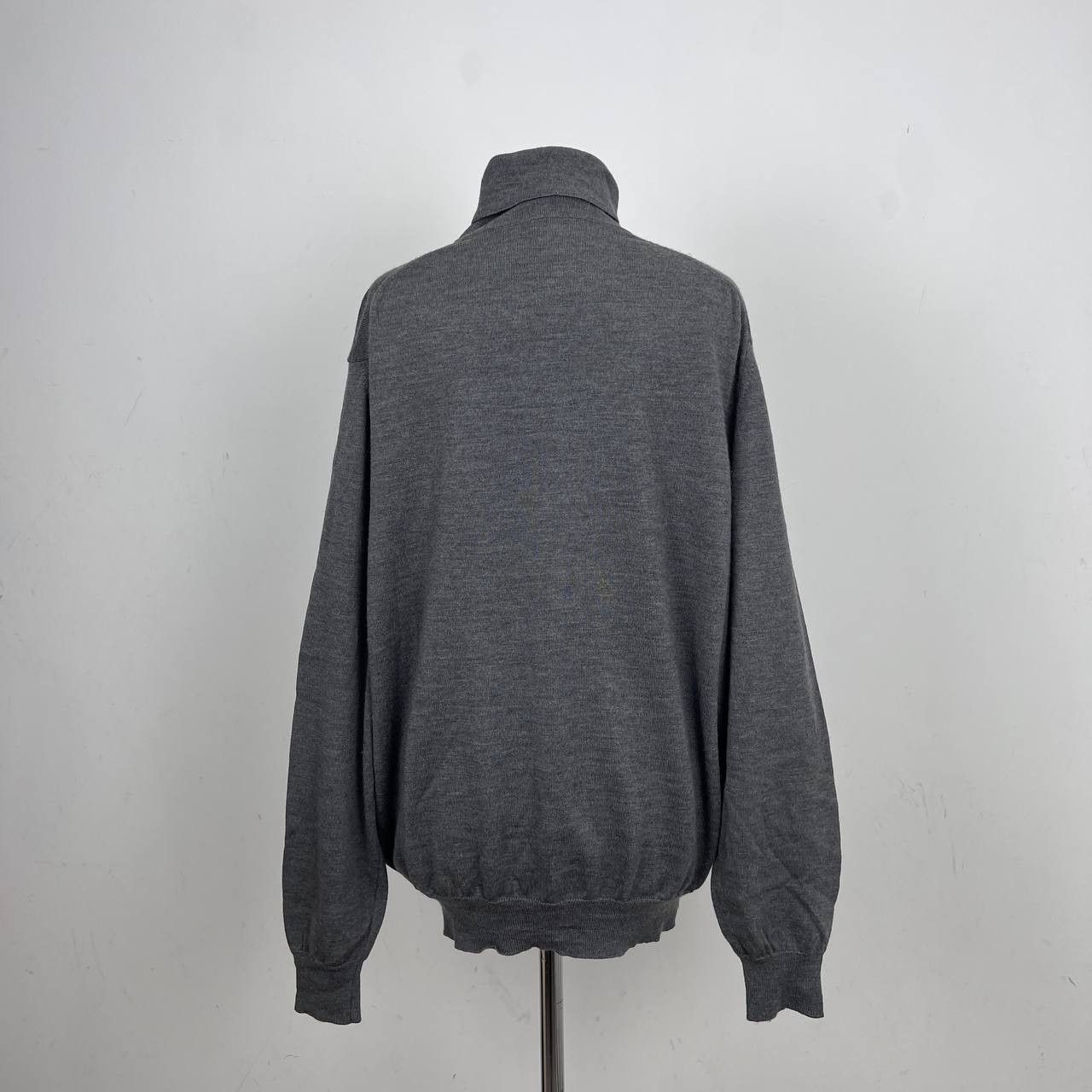 Burberry Burberry Sweater High Neck Gray Size XXL Size US XXL / EU 58 / 5 - 5 Thumbnail