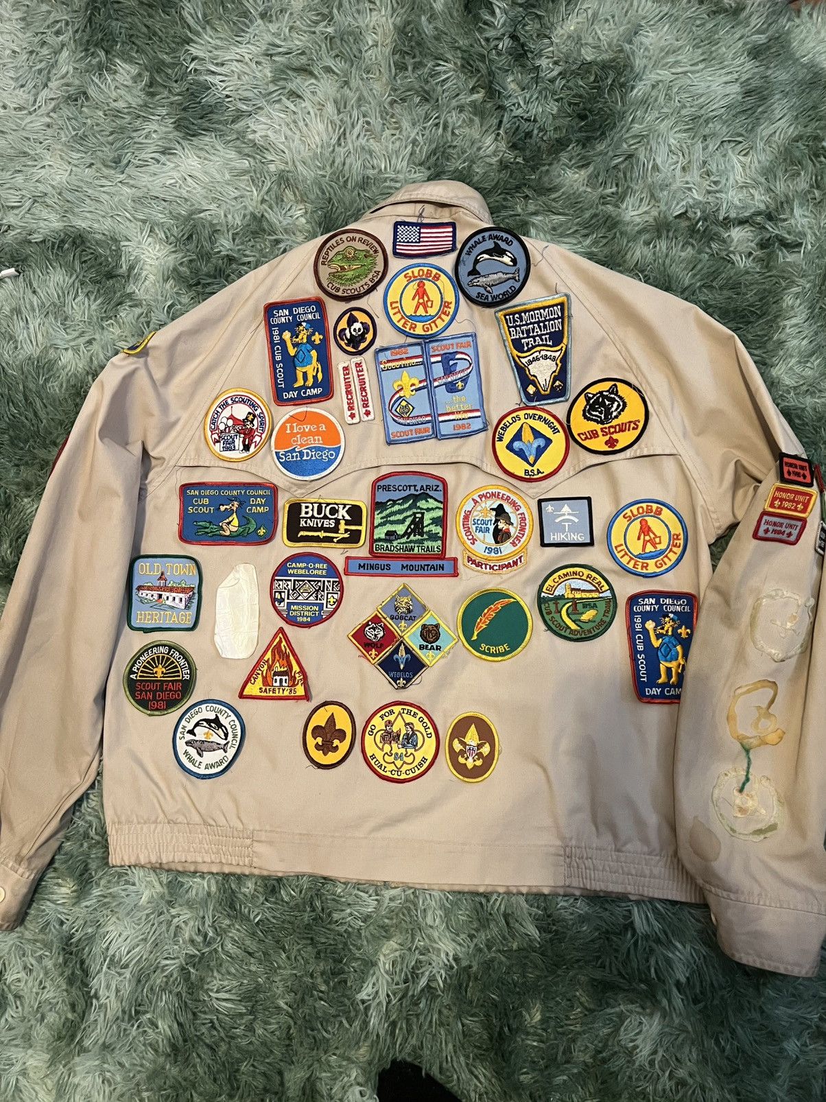 Vintage Vintage Custom Patchwork Boyscouts Jacket Size US M / EU 48-50 / 2 - 2 Thumbnail