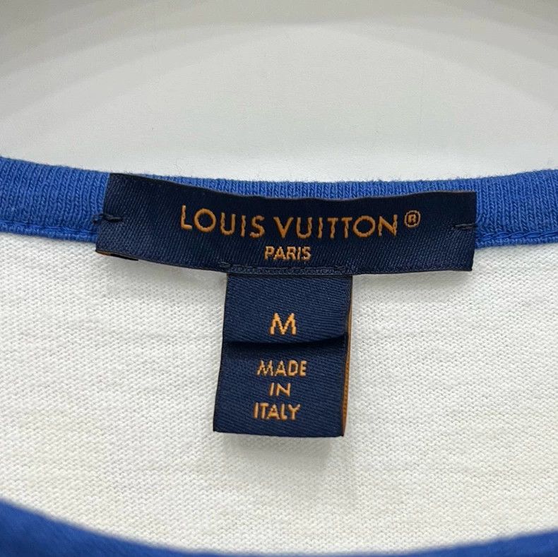 Louis Vuitton Louis Vuitton Flocked monogram logo side stripe short slee Size US M / EU 48-50 / 2 - 5 Thumbnail