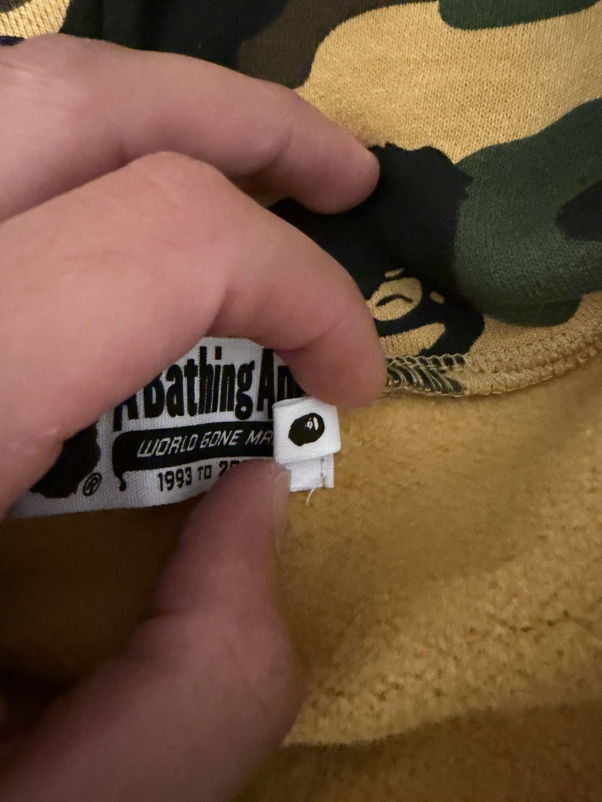 Bape BAPE Shark Yellow Camo Full Zip Size US M / EU 48-50 / 2 - 5 Thumbnail