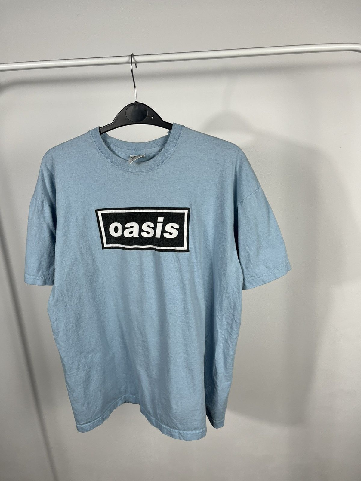 Other Oasis Band Logo T Shirt Blue Fruit of the Loom Size M Size US M / EU 48-50 / 2 - 10 Thumbnail
