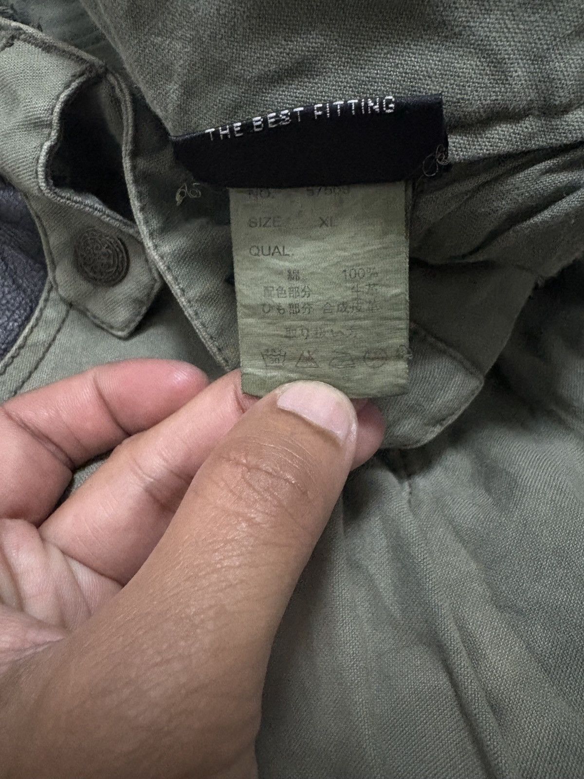 Japanese Brand Vintage Gumu Inti Military Cargo Pants Size US 34 / EU 50 - 4 Thumbnail