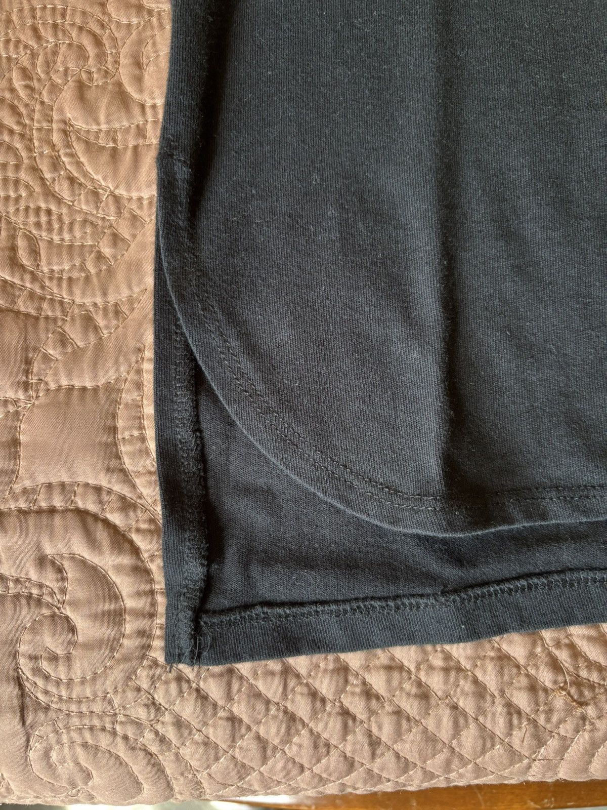 Fear of God F.O.G. x Pacsun black longline tee Size US S / EU 44-46 / 1 - 2 Thumbnail
