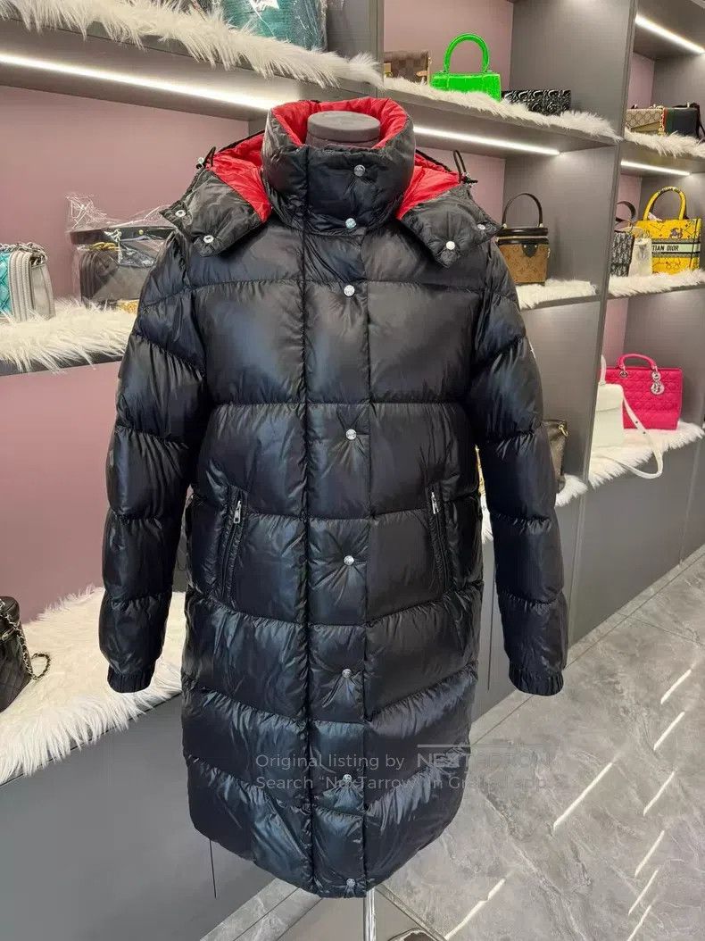 Valentino Valentino A long black down jacket Size XS / US 0-2 / IT 36-38 - 1 Thumbnail