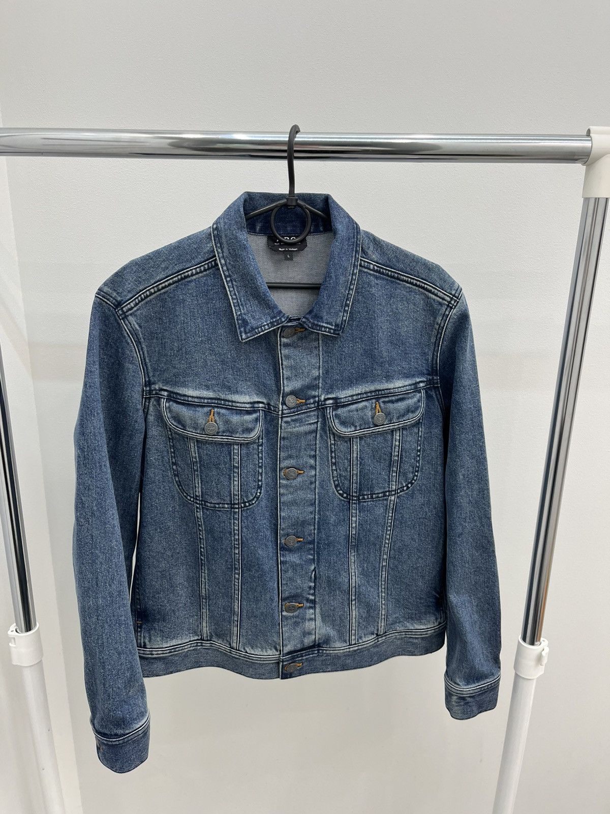 A.P.C. A.P.C. Denim Jacket Size US L / EU 52-54 / 3 - 1 Thumbnail