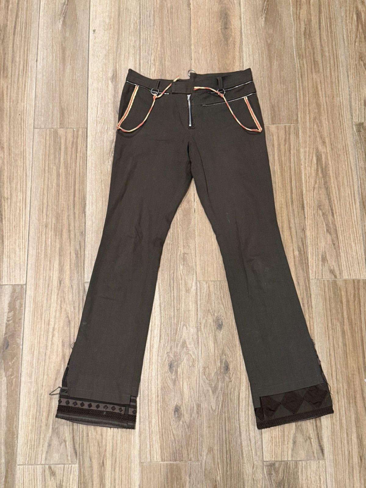 Undercover SS03 Undercover Scab Brown Trousers Size US 30 / EU 46 - 1 Thumbnail