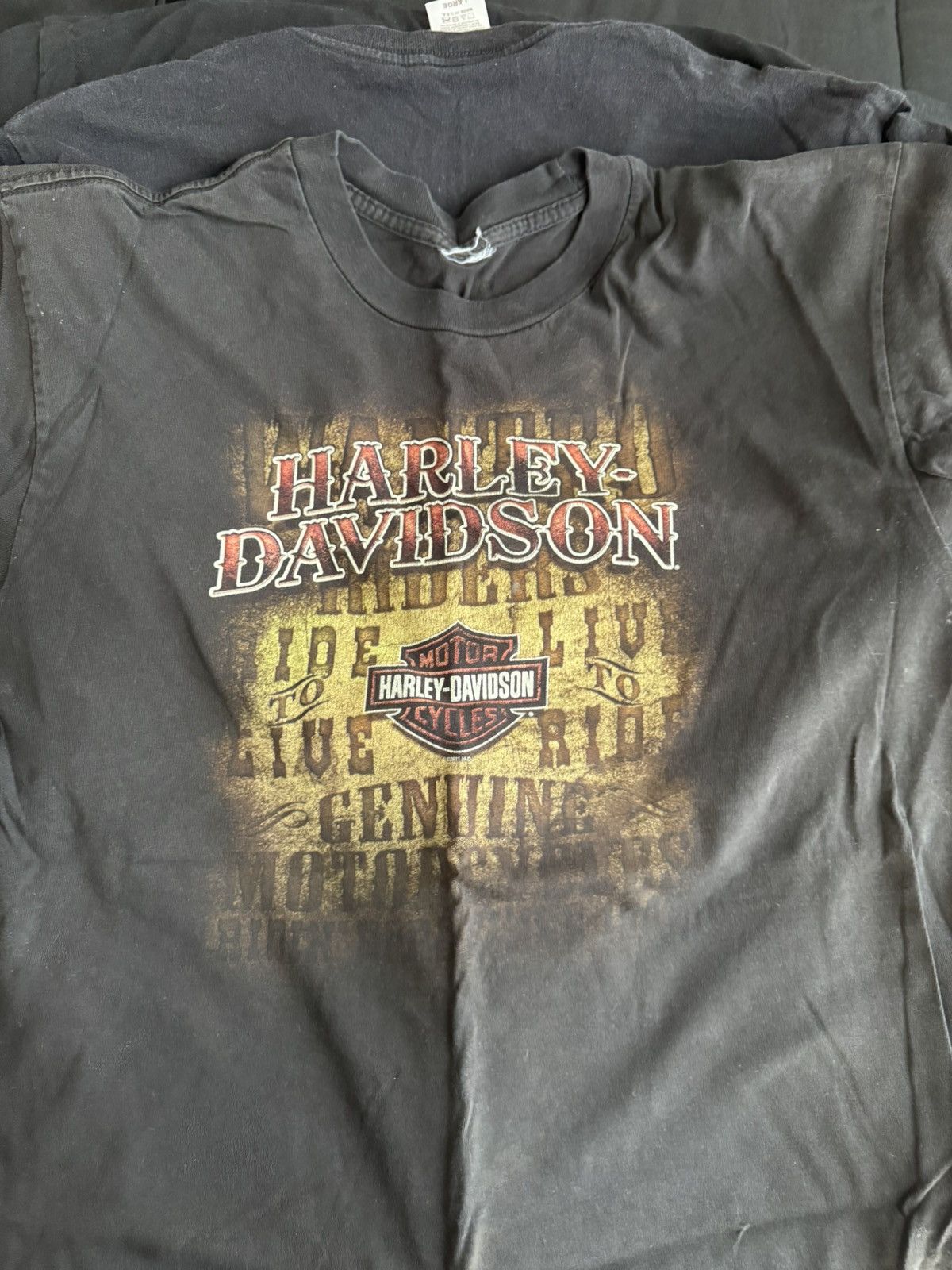 Harley Davidson × Vintage harley Size US L / EU 52-54 / 3 - 1 Thumbnail