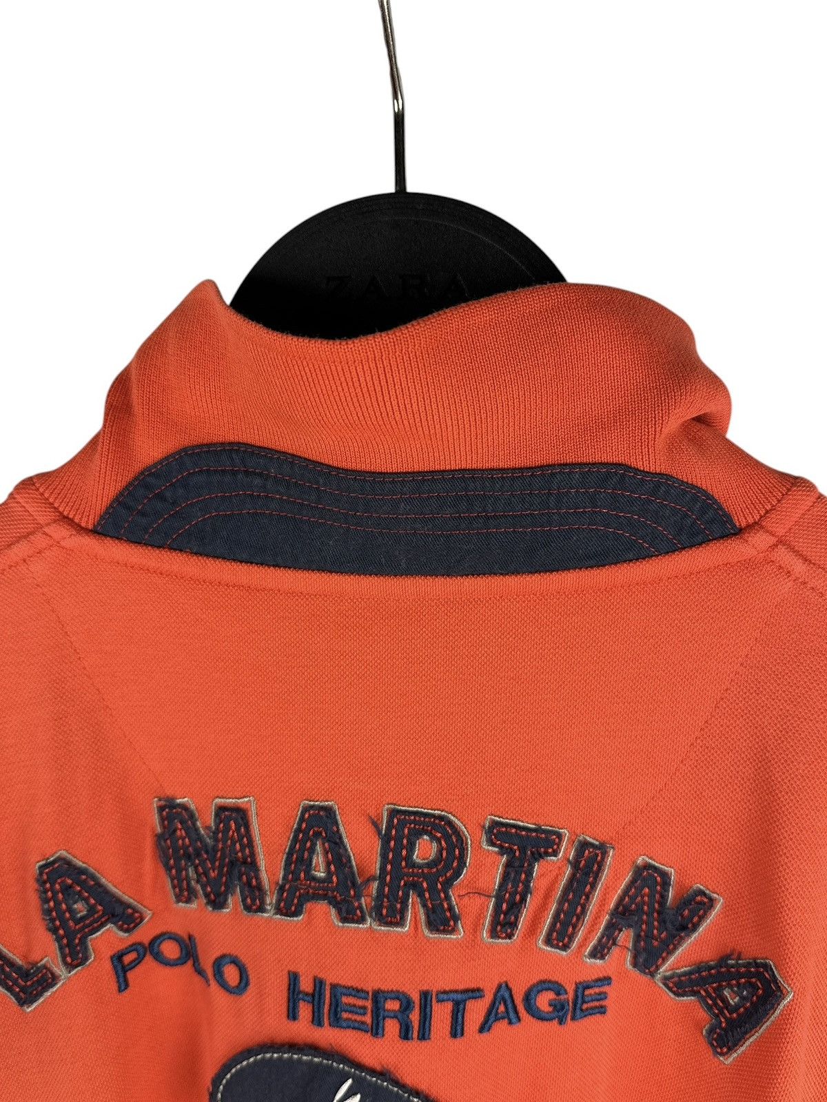 La Martina La Martina Polo Heritage Embroidered Logo Polo T-Shirt 3XL Size US XXL / EU 58 / 5 - 10 Thumbnail