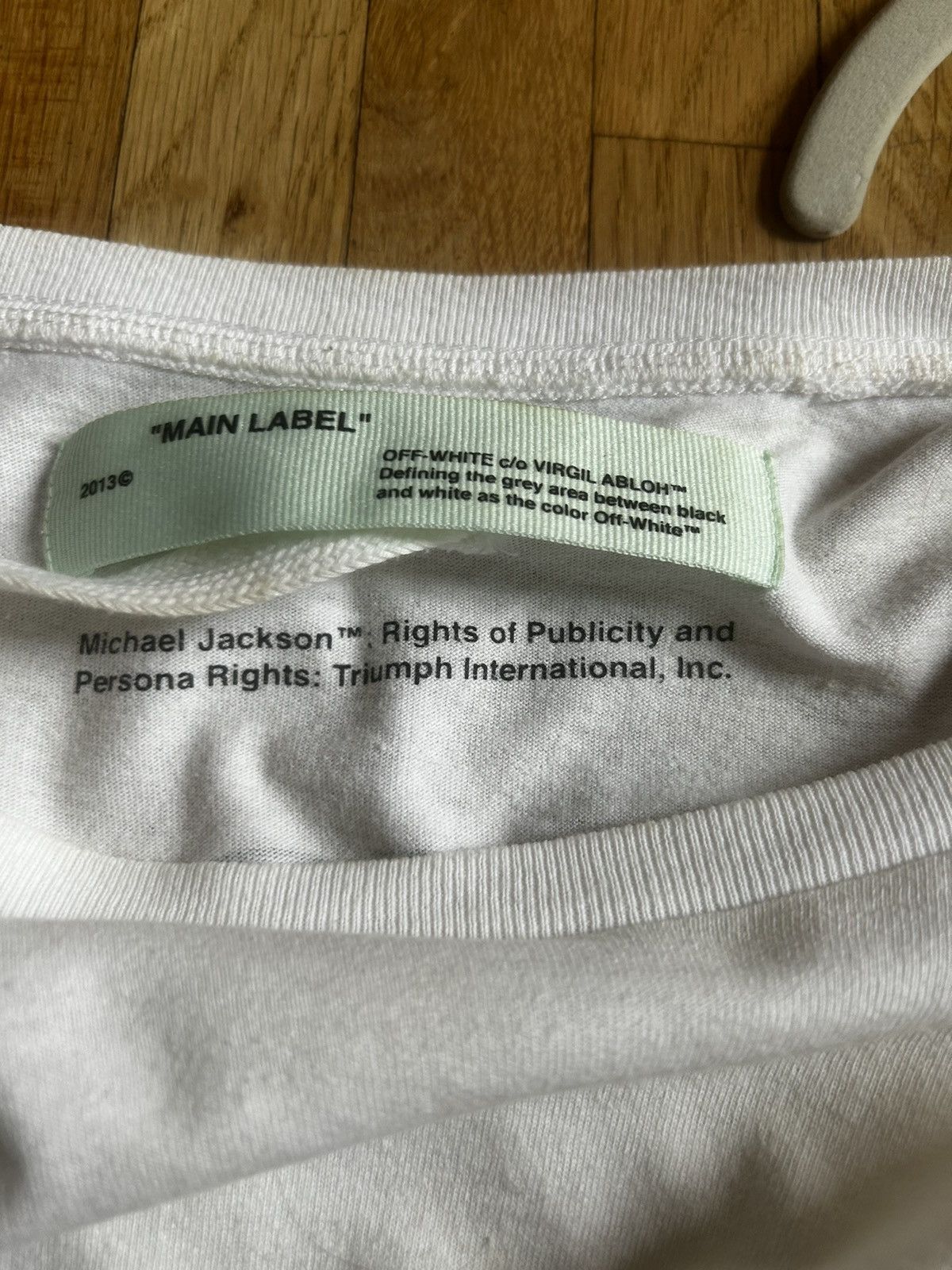Off-White OFF WHITE x Michael Jackson Size US XL / EU 56 / 4 - 4 Thumbnail