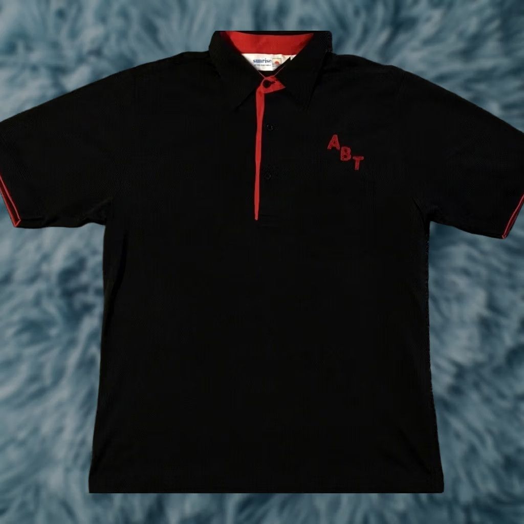 Vintage VINTAGE Bob Storms ABT Bowling Polo Shirt L Black Red Mens Short Sleeve Size L Bar Grunge 80s 90s Trucker Bowling USA USA Size US L / EU 52-54 / 3 - 1 Thumbnail