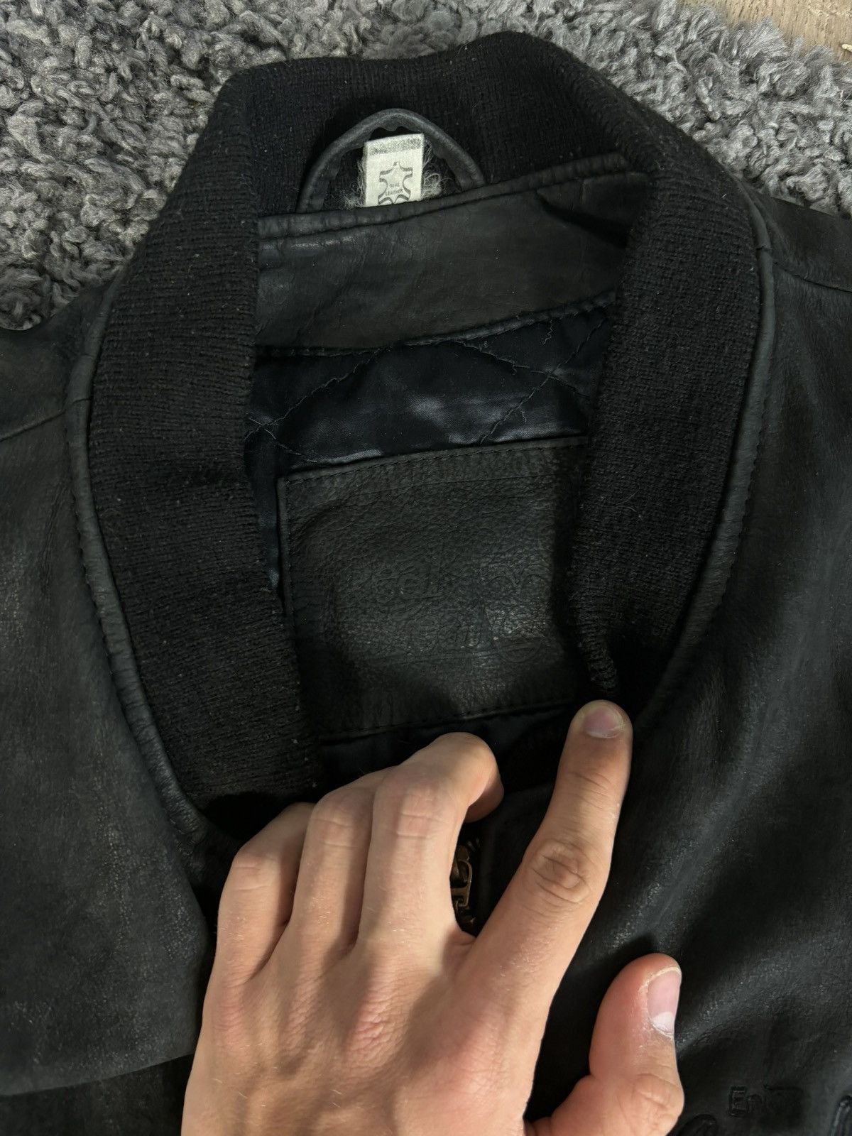 Coca Cola × NASCAR × Vintage Vintage Black Leather Jacket Coca Cola 90s RARE Nascar Size US XL / EU 56 / 4 - 5 Thumbnail