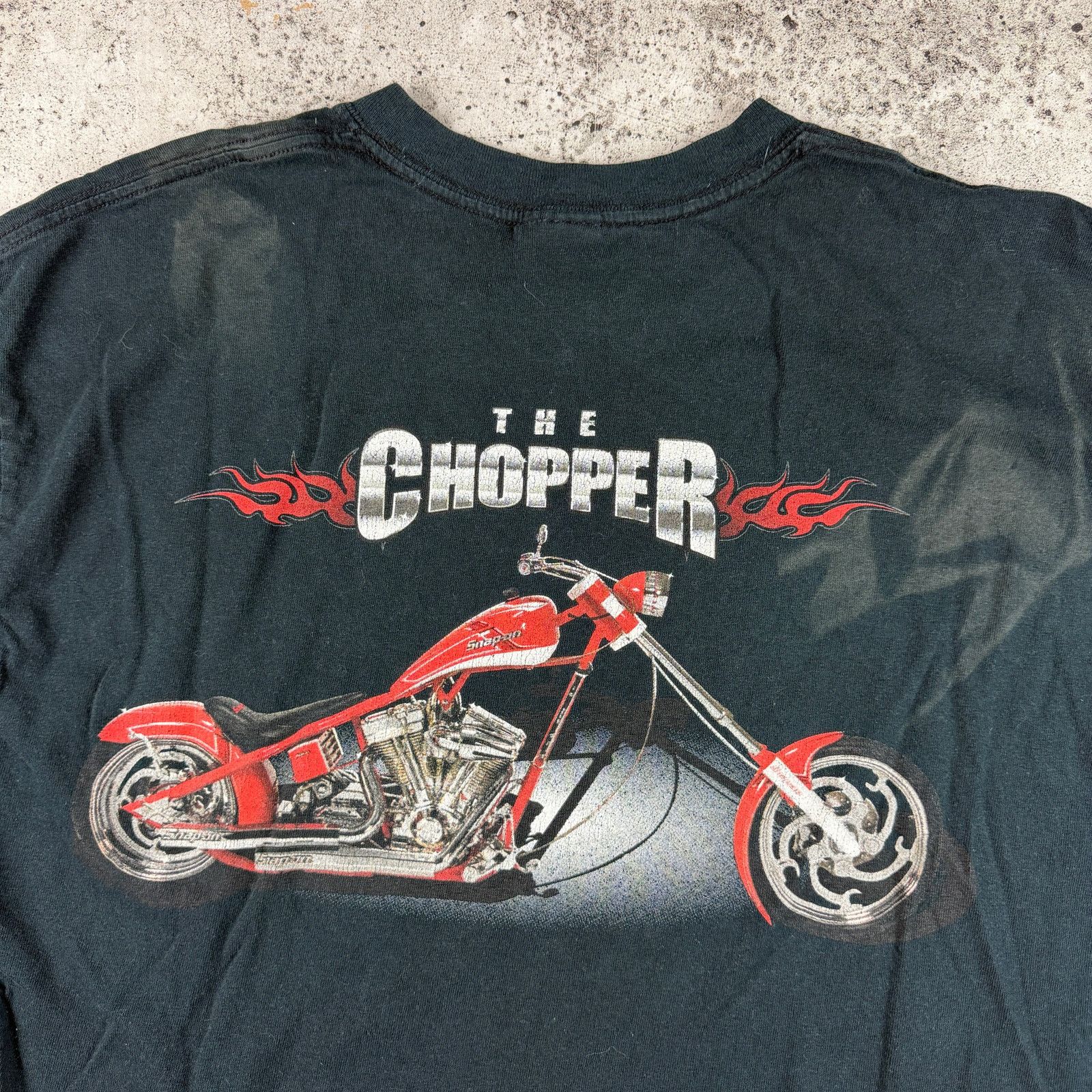 Vintage Vintage Snap-On Racing Shirt Chopper Shirt Biker Size XL Size US L / EU 52-54 / 3 - 1 Thumbnail