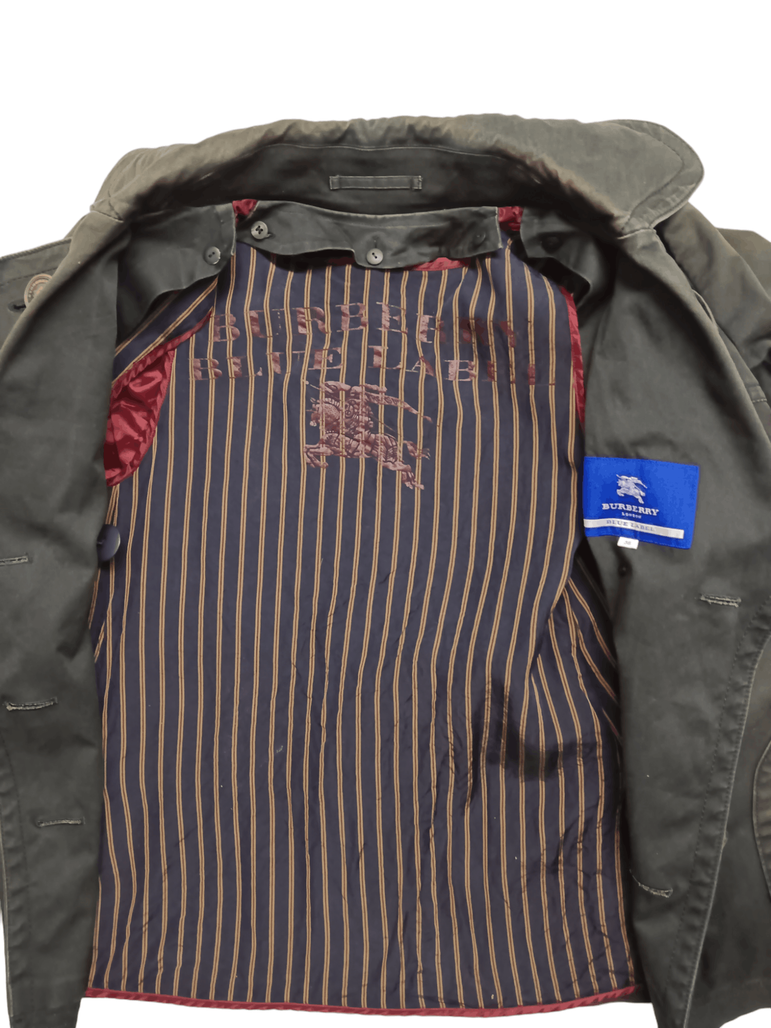 Burberry Vintage Burberry Double-Breasted Trench Coat Size M / US 6-8 / IT 42-44 - 7 Thumbnail