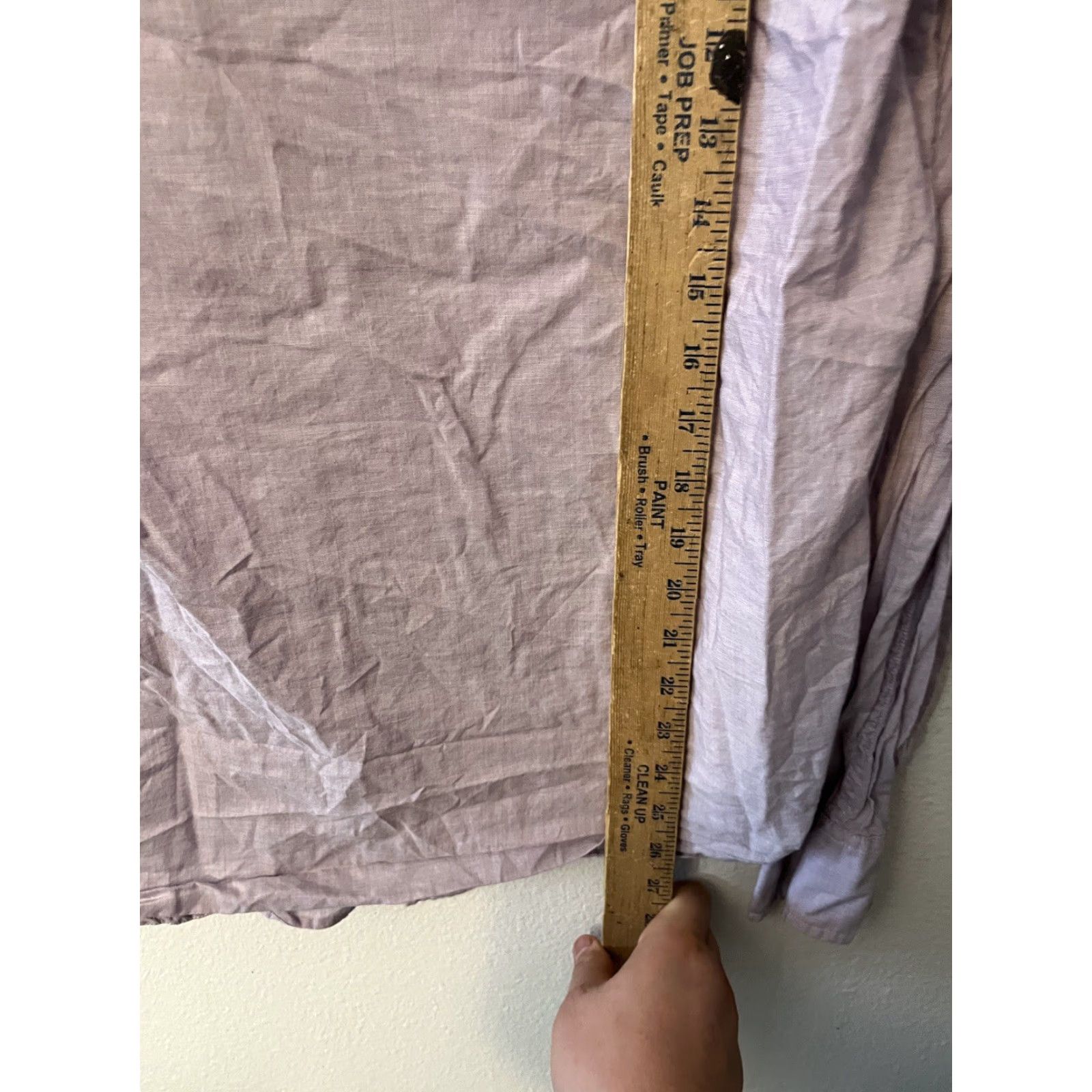 J.Crew J. Crew Men’s Shirt Slim Fit Button-Down Purple Solid M Long Sleeve Collared Casual Knit 100% Cotton Size US M / EU 48-50 / 2 - 4 Thumbnail