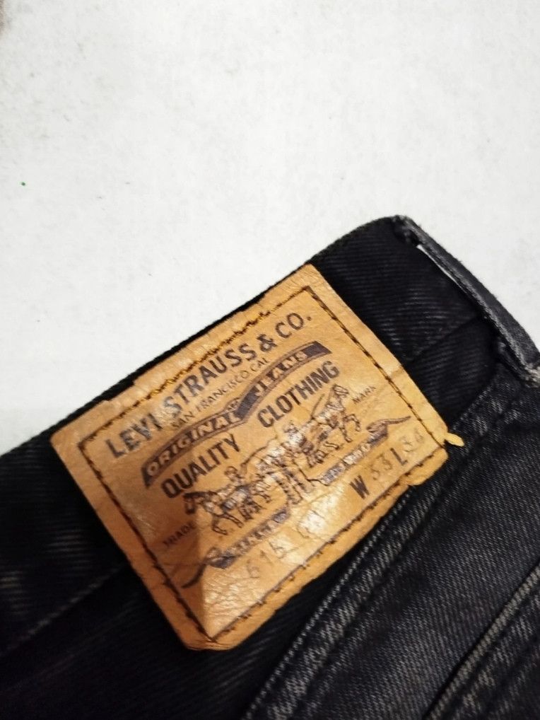 Levi's × Levi's Vintage Clothing Vintage black faded Levis 615 orange tag stright jean Size US 33 - 5 Thumbnail
