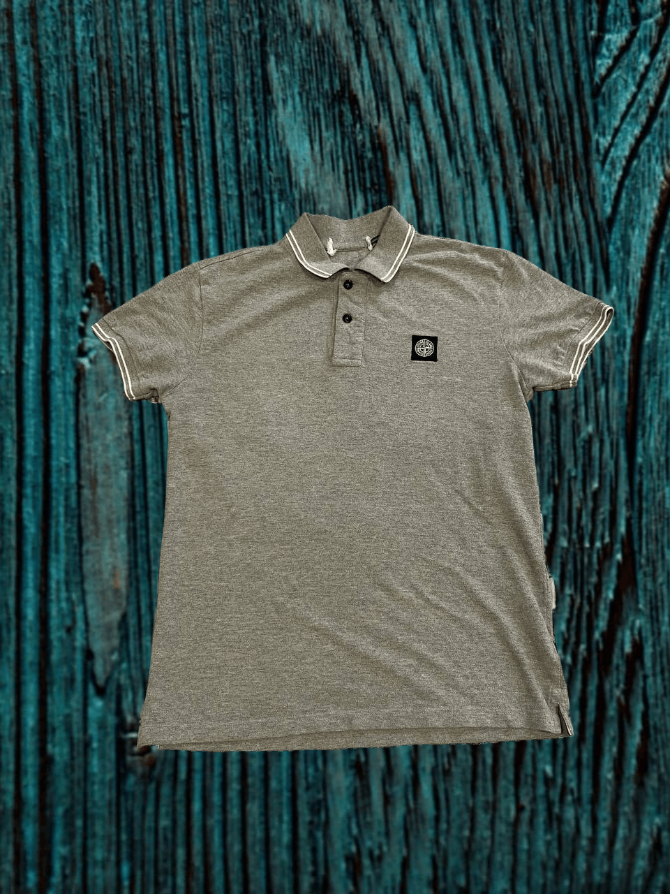 Stone Island Polo Shirt Cotton Short Sleeved Polo Logo
