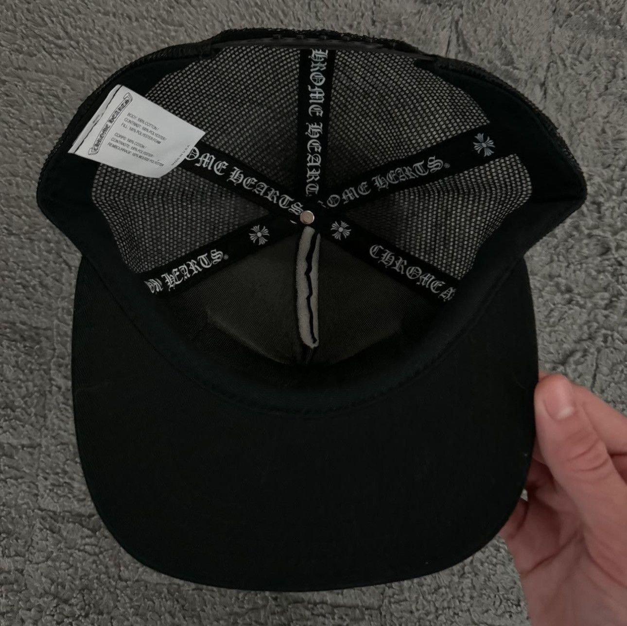 Chrome Hearts Chrome Hearts Hollywood USA Trucker Hat Size ONE SIZE - 3 Thumbnail