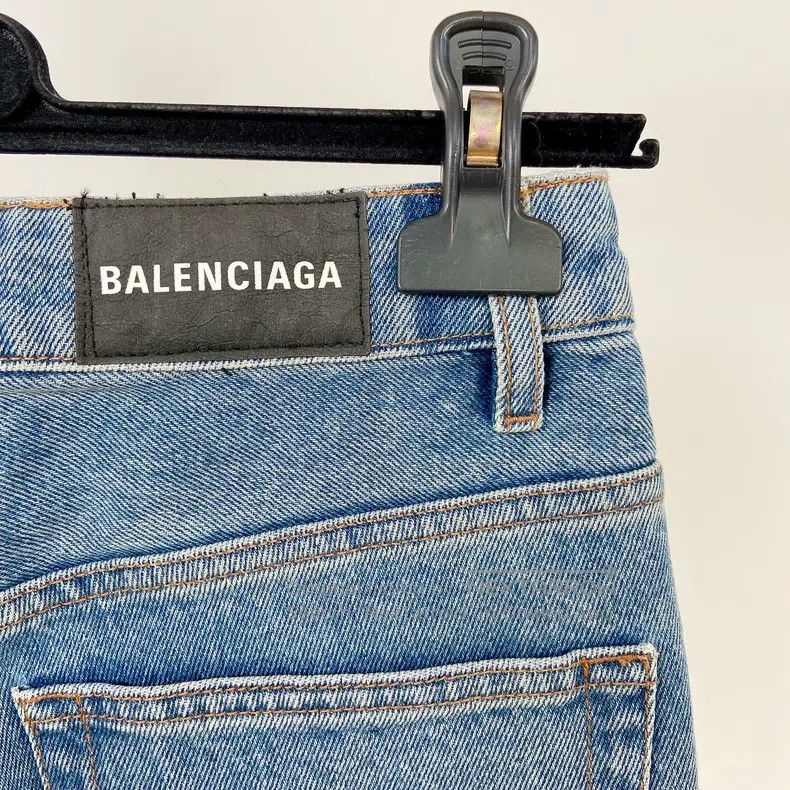 Balenciaga Balenciaga Denim Skirt Size 35" - 6 Thumbnail