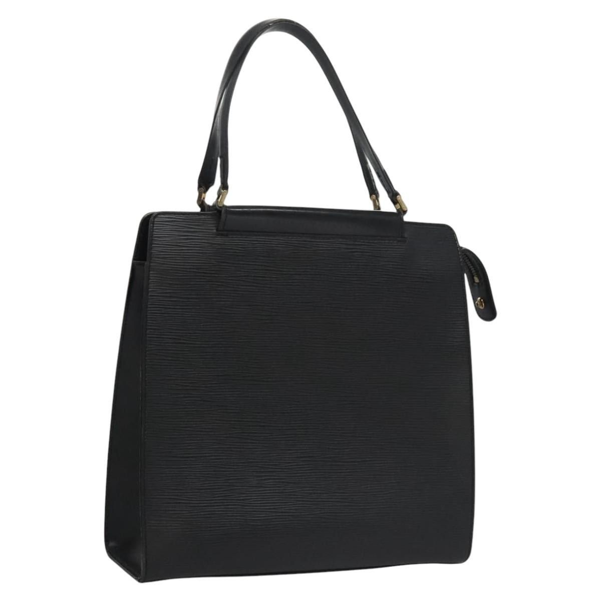 Louis Vuitton LOUIS VUITTON Epi Figari MM Hand Bag Black M52002 Size ONE SIZE - 1 Thumbnail