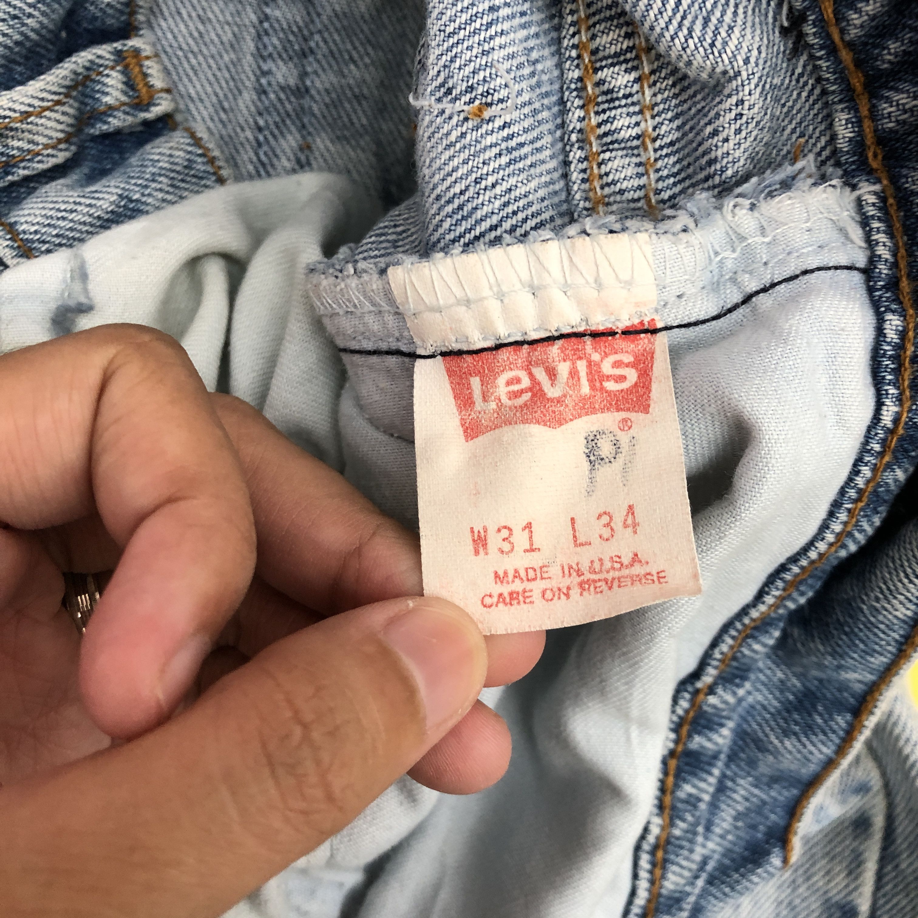 Levi's Vintage Levis 505 Distressed Jeans Levi's Denim Ripped Pants Size 28" / US 6 / IT 42 - 11 Thumbnail