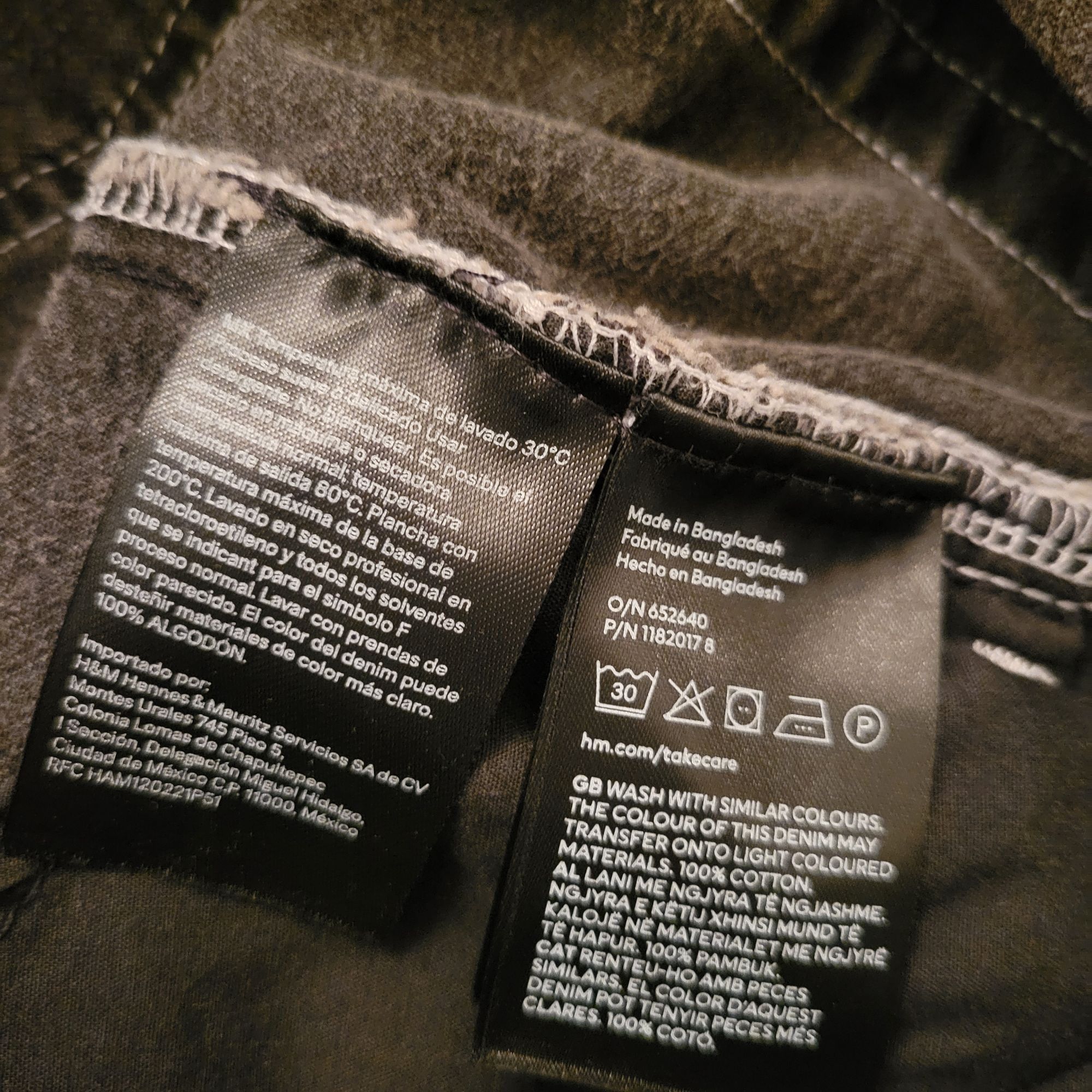 H&M Divided HM Black Denim Maxi Skirt 10 Modest Back Slit Wester Size 32" / US 10 / IT 46 - 8 Thumbnail