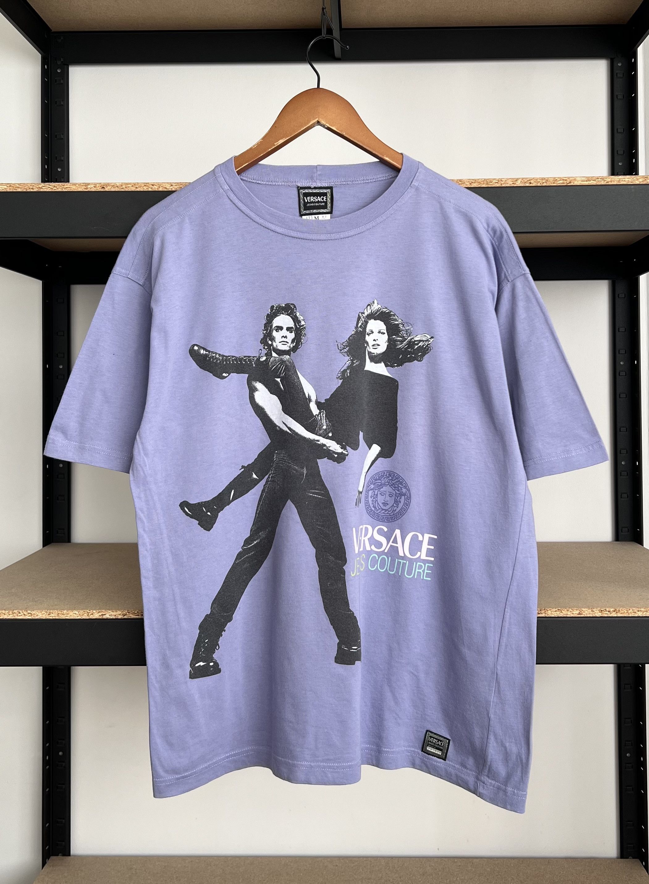 Vintage 90s Versace Jeans Couture Richard Avedon T-shirt
