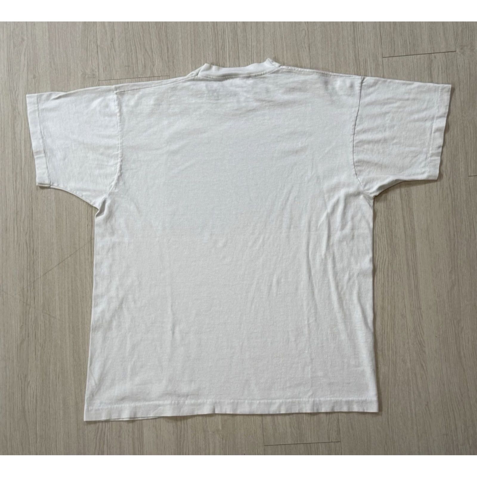 Fruit Of The Loom VINTAGE Dallas Museum of Natural History Ramses II Shirt XL Egypt Crew Neck Graphic Print Cotton White Nike? Size US XL / EU 56 / 4 - 2 Thumbnail