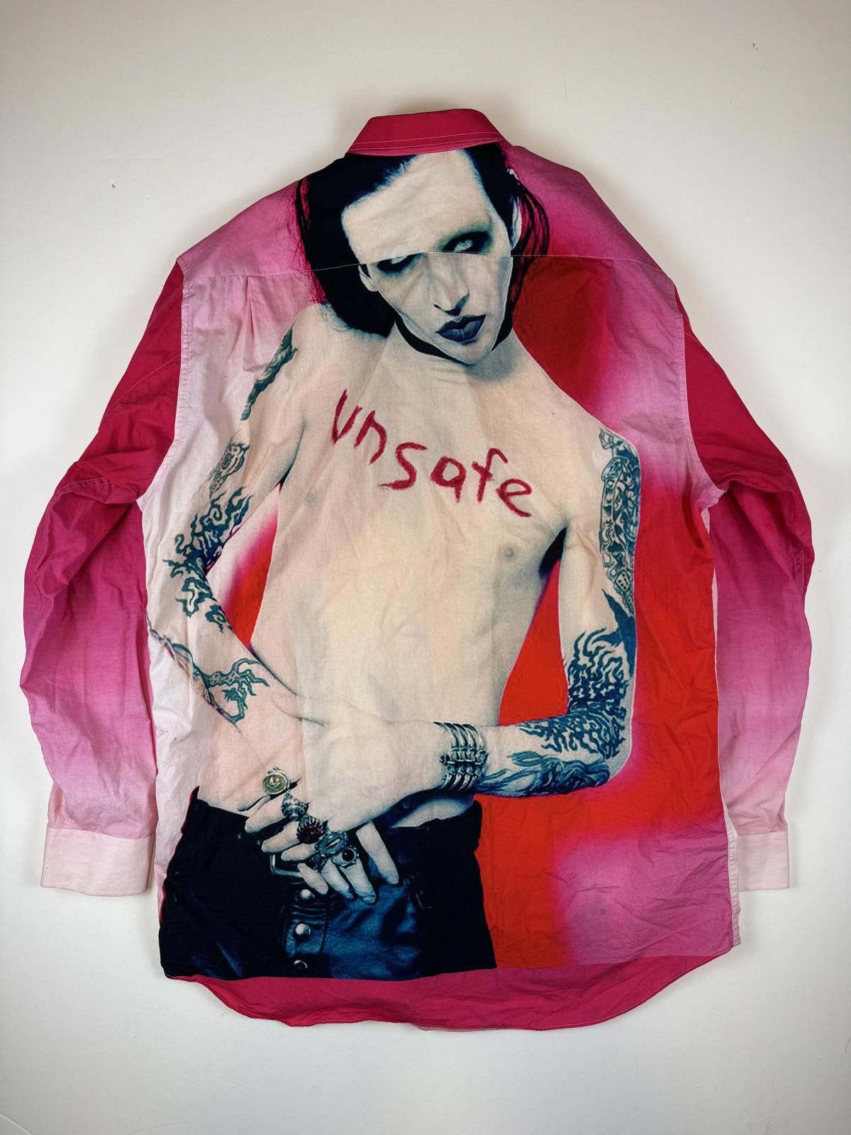 Vetements Vetements 2019 Marilyn Manson Button Shirt Size US M / EU 48-50 / 2 - 2 Thumbnail