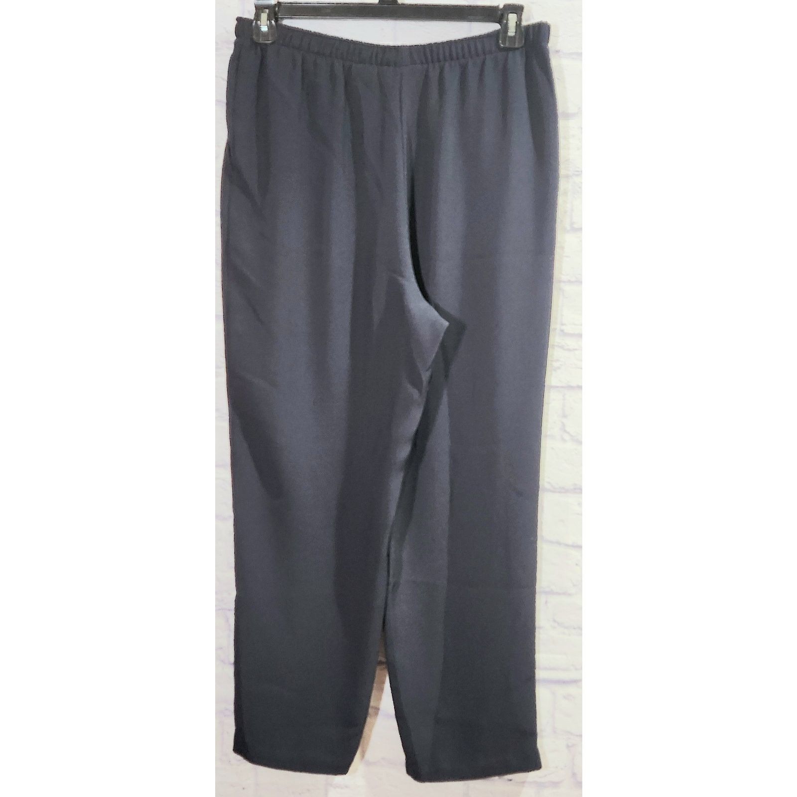 Other TanJay Dark Blue Pleated Pull On Pants 12 Lightweight Size 34" / US 12 / IT 48 - 4 Thumbnail