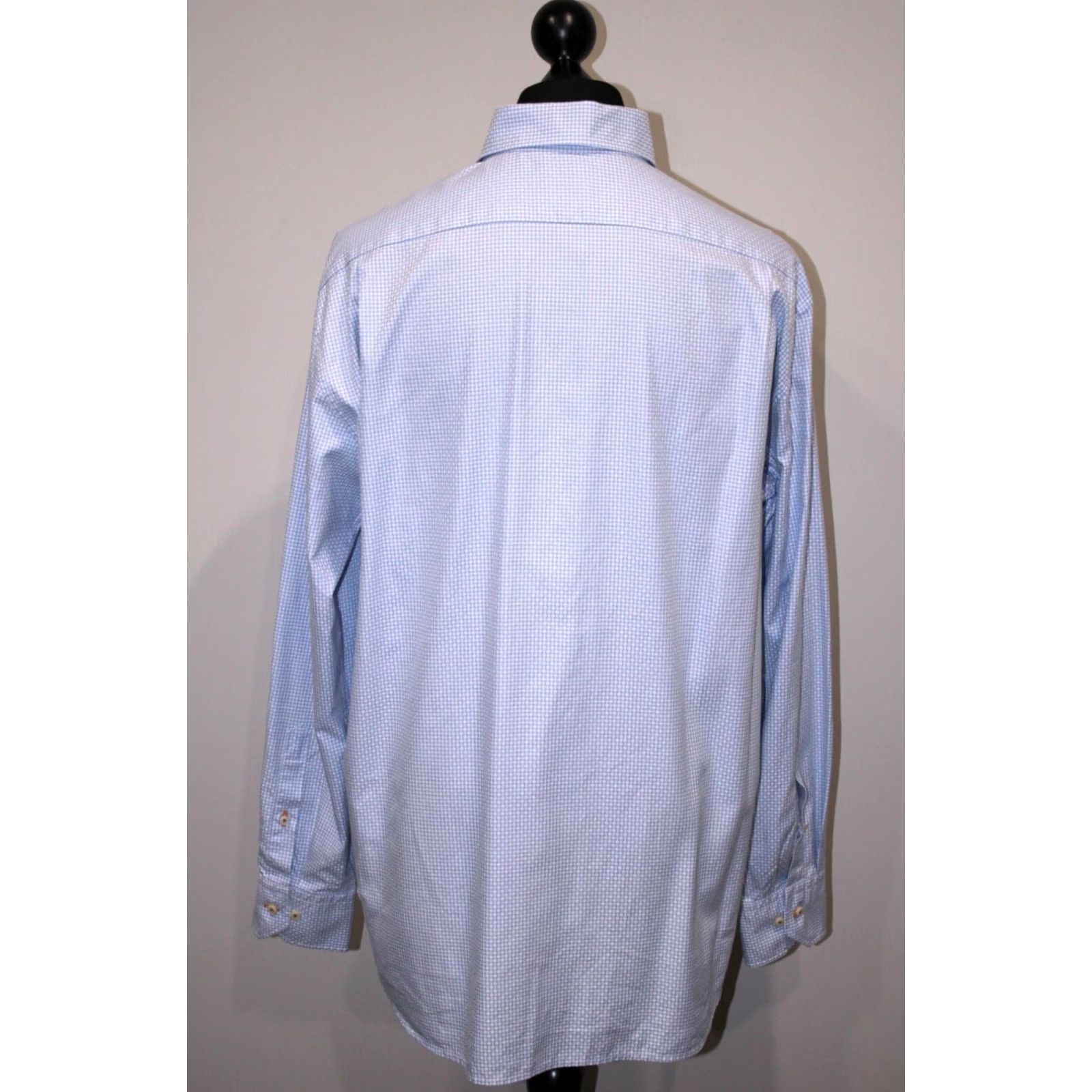 Vintage Stenströms Shirt Dress Shirt Mens Size 45 17 3/4 Cotton Multicoloured Twofold Regular Fit 100% cotton Mens Shirt Size US XXL / EU 58 / 5 - 4 Thumbnail