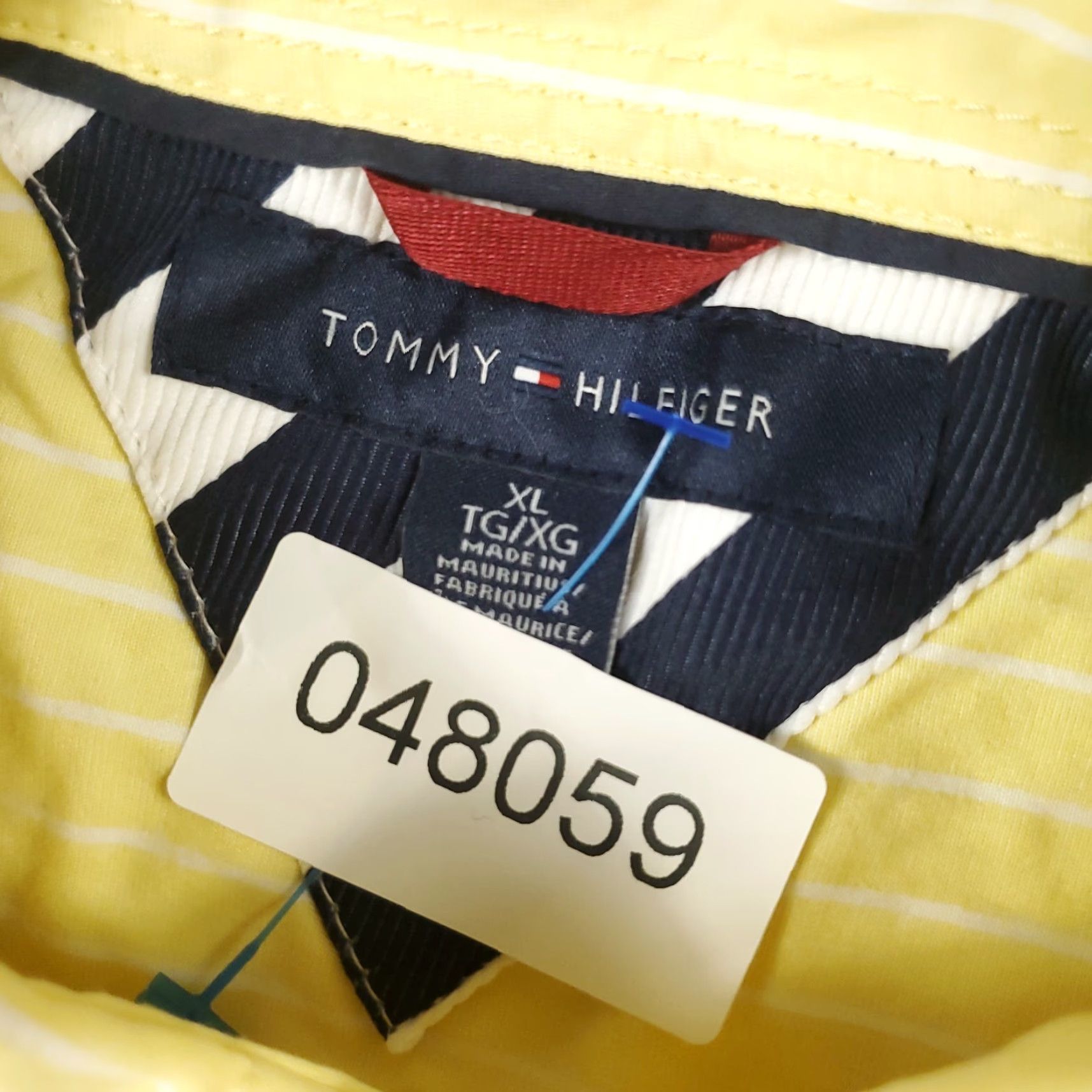 Tommy Hilfiger Tommy Hilfiger Yellow Striped Button-Up Shirt Mens XL Long Sleeve Casual Classic Size US XL / EU 56 / 4 - 6 Thumbnail