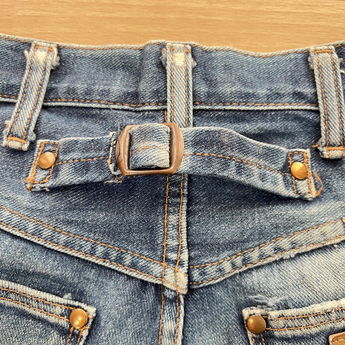 Other vintage maverick jeans denim head and back buckle Size US 29 - 8 Thumbnail
