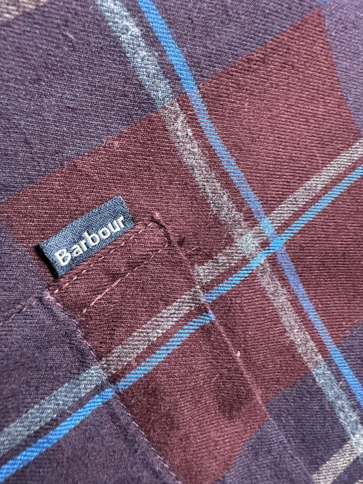 Barbour Barbour Checked Button Up Shirt Casual Size M Flannel Size US M / EU 48-50 / 2 - 6 Thumbnail