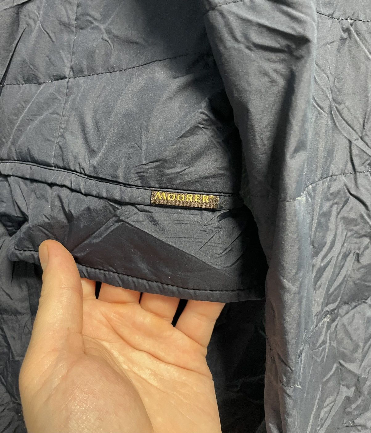 MooRER MooRER Verona Down Quilted Button Ups Designer Jacket Size US L / EU 52-54 / 3 - 5 Thumbnail