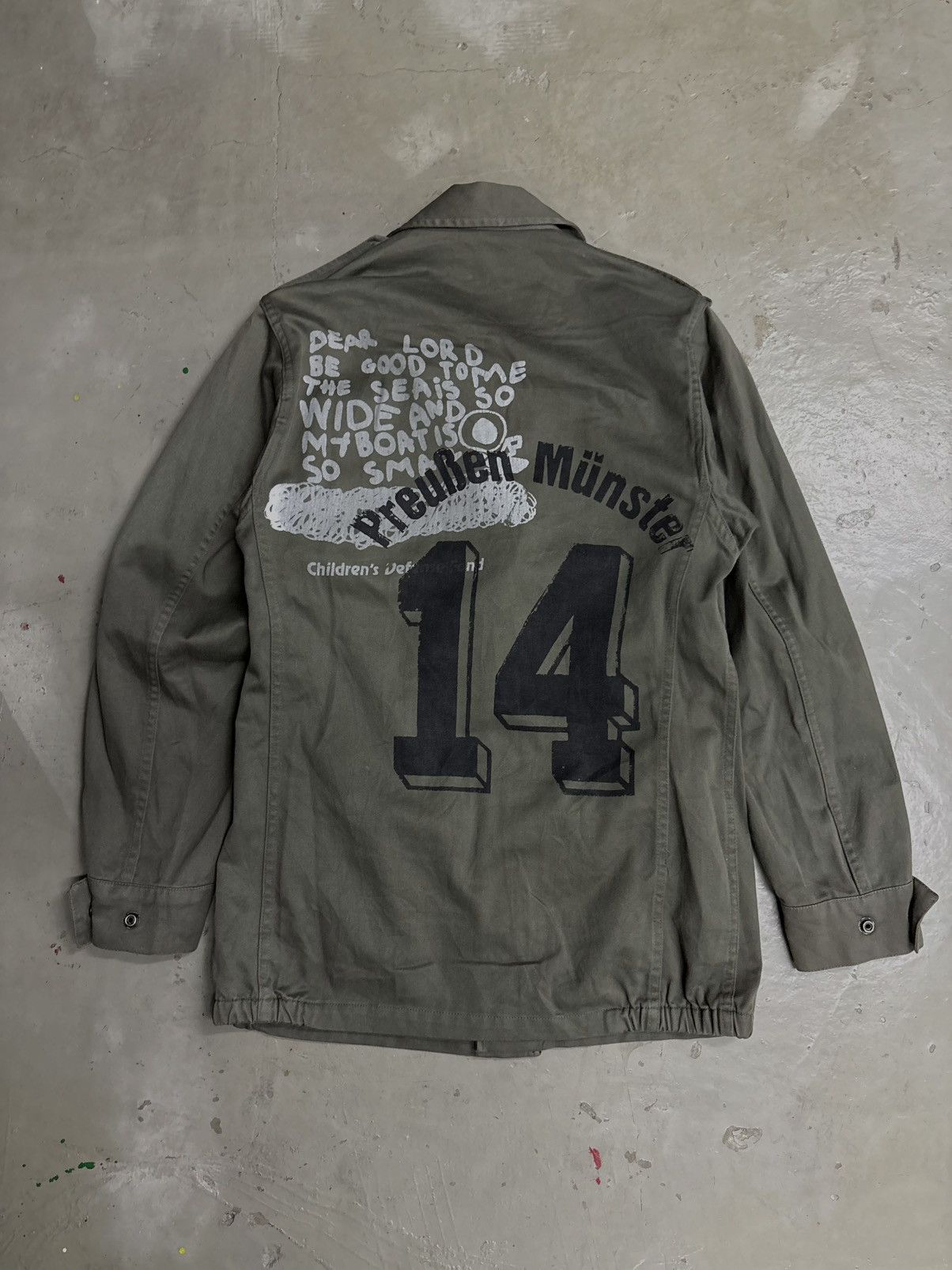 Junya Watanabe 80s Vintage Custommade F2 French Military Jacket Taxi Driver Size US M / EU 48-50 / 2 - 3 Thumbnail