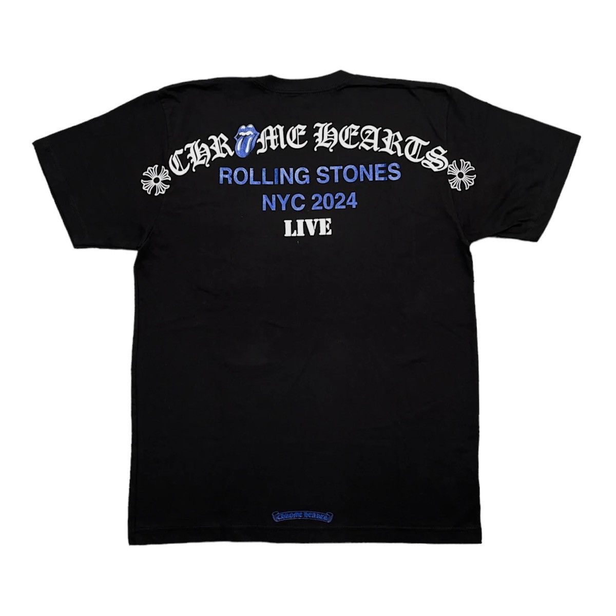 Chrome Hearts Chrome Hearts Rolling Stones Live S/S Tee Shirt Black |  Grailed