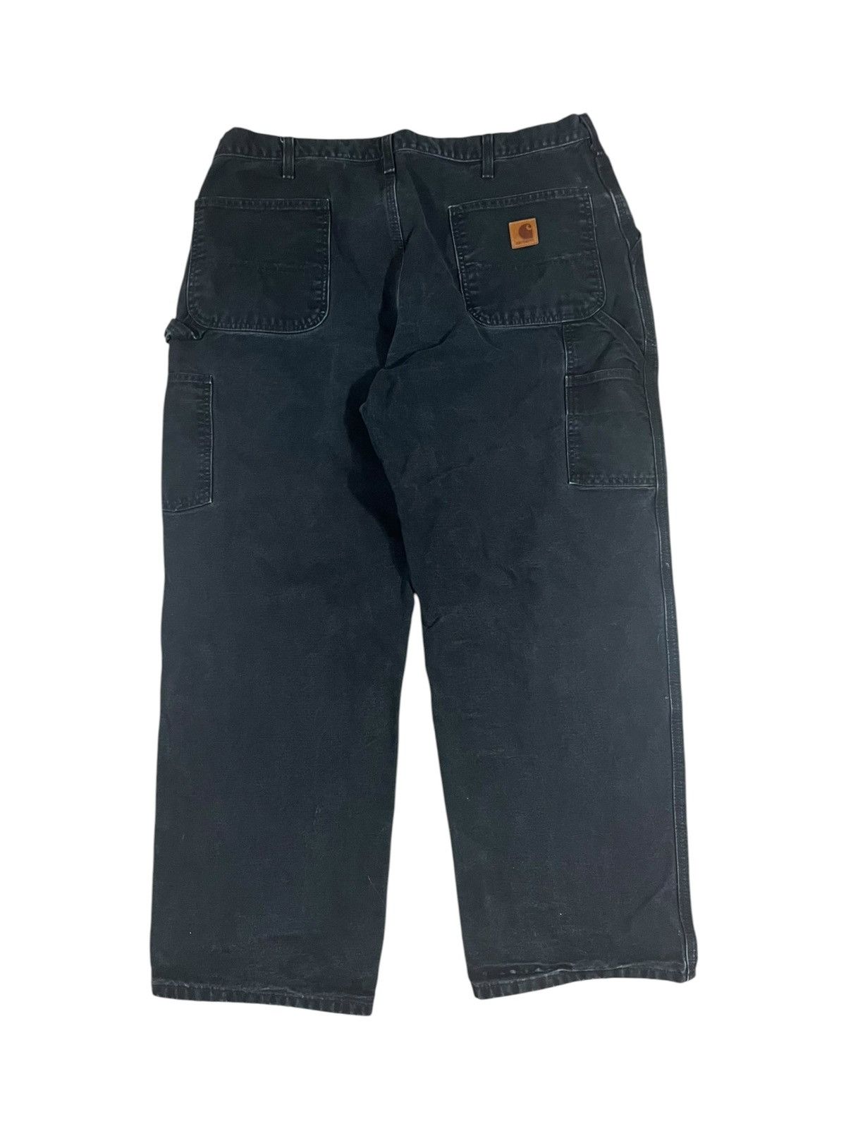 Carhartt Carhartt B11 BLK Work Pants Faded Black Size US 39 - 2 Thumbnail