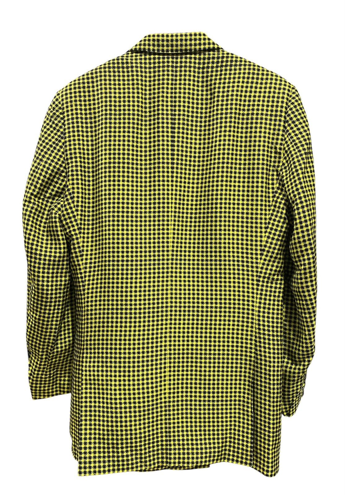 Versace Vintage Gianni Versace Silk Checked Pattern Design Jacket Size US M / EU 48-50 / 2 - 2 Thumbnail