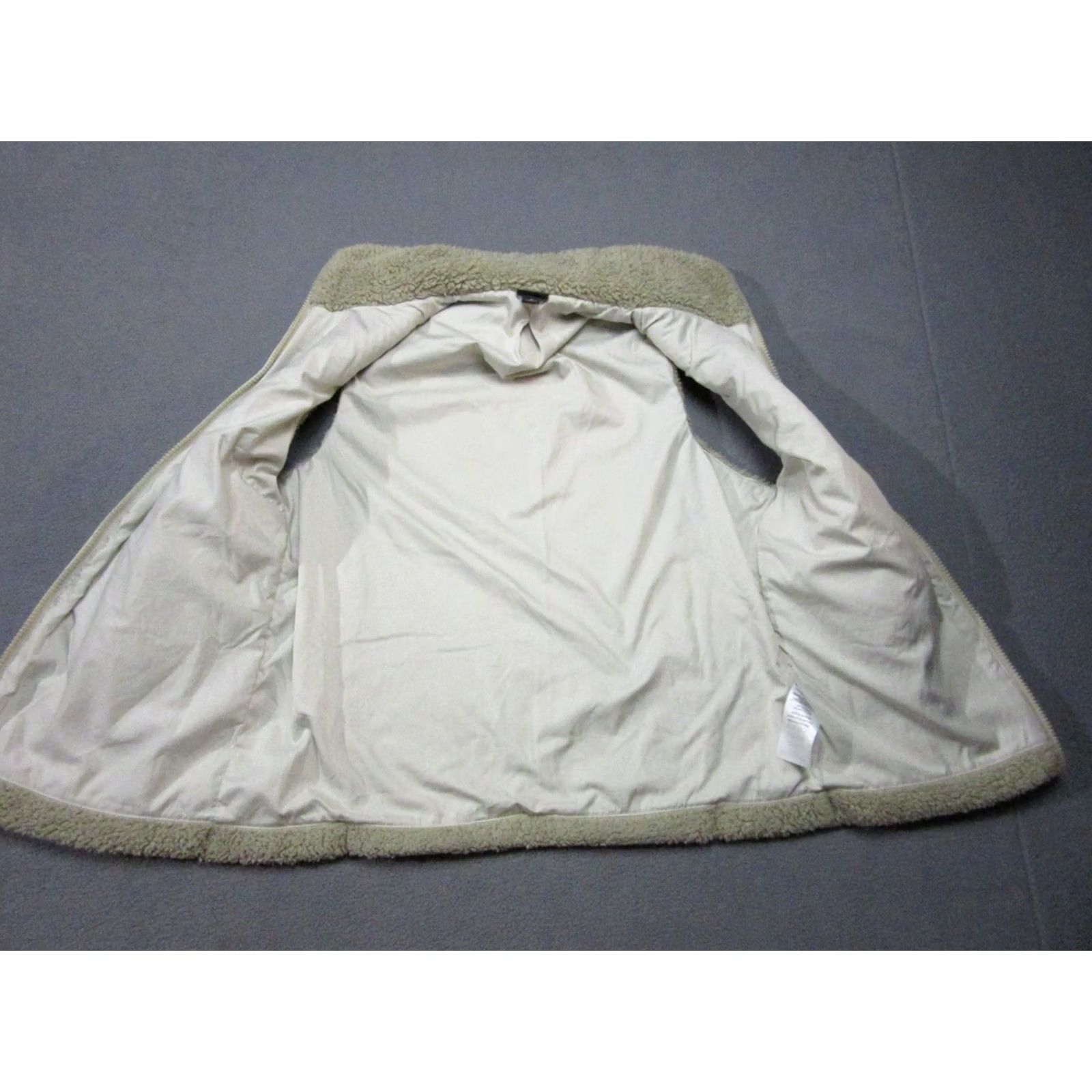 Patagonia Patagonia Vest Womens Medium Beige Los Gatos Sherpa Fleece Mock Neck Zip Size M / US 6-8 / IT 42-44 - 5 Thumbnail