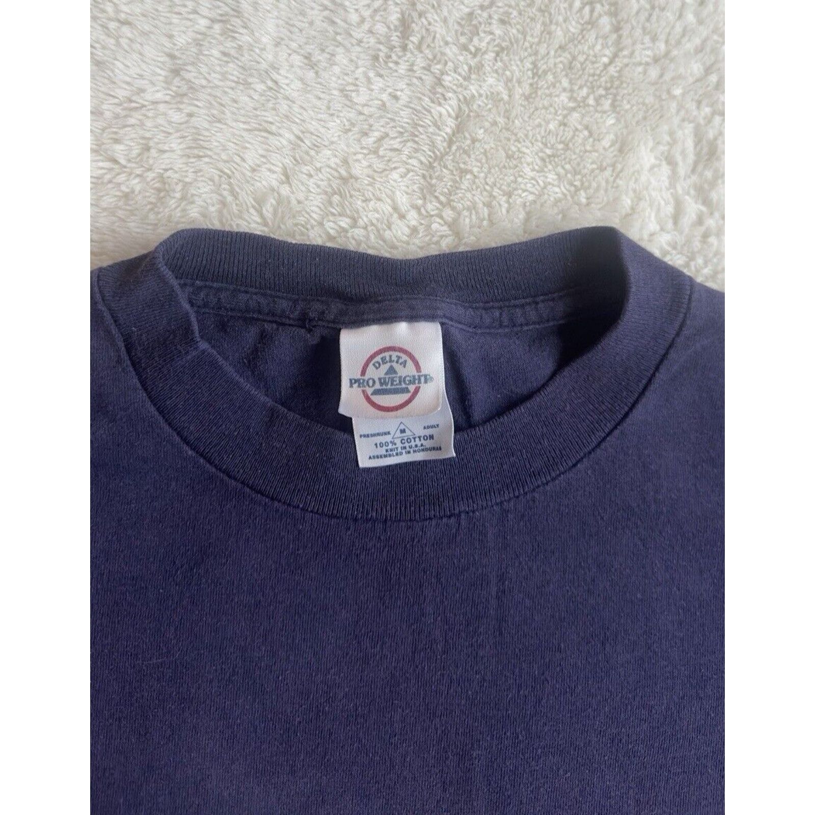 Delta Vtg Y2K Beer is Food Navy Graphic Shirt Delta Mens Sz M Size US M / EU 48-50 / 2 - 3 Thumbnail
