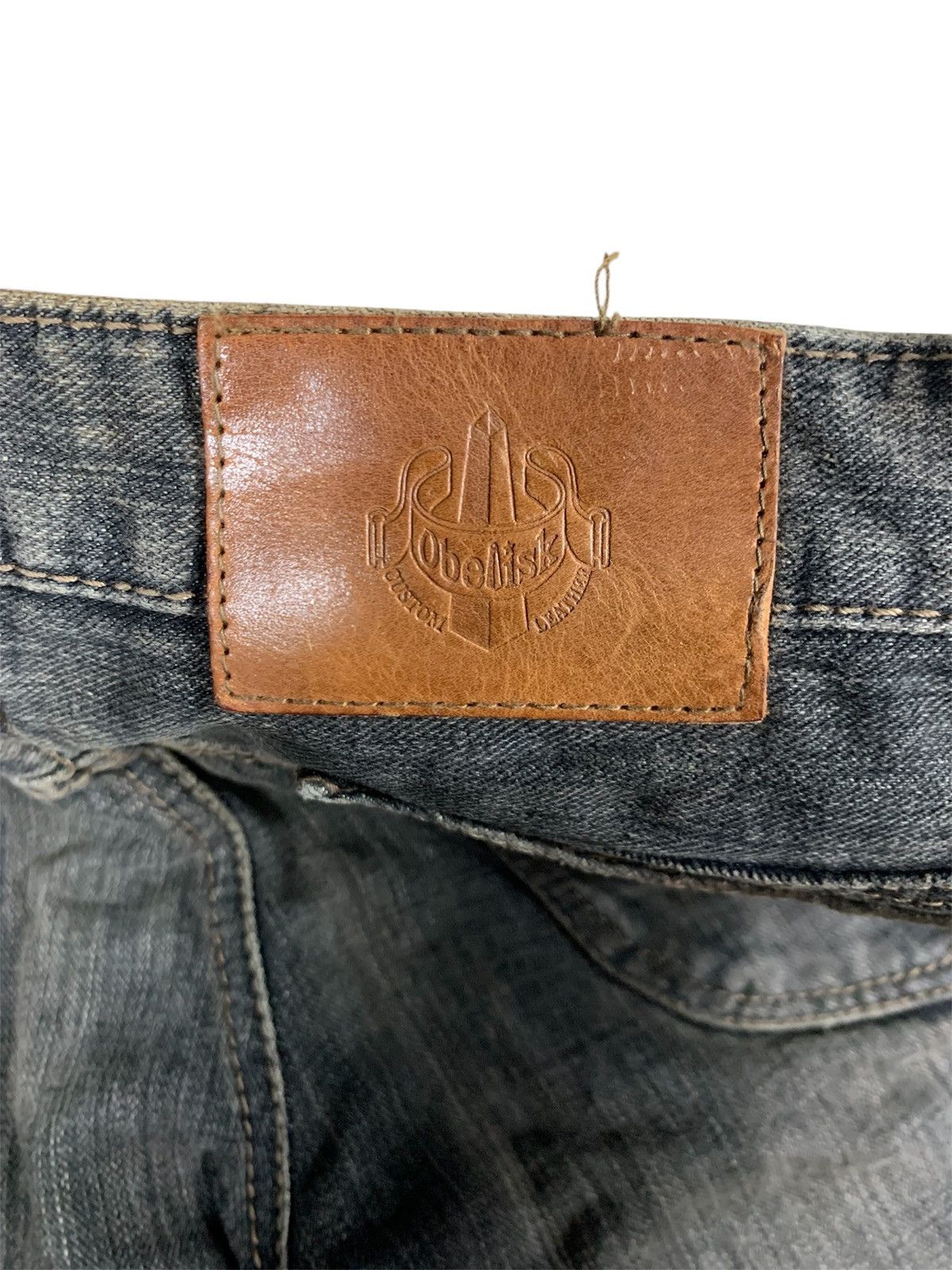 Obelisk 2000s OBELISK Gun Holster Western Flare Jeans Size US 32 / EU 48 - 5 Thumbnail