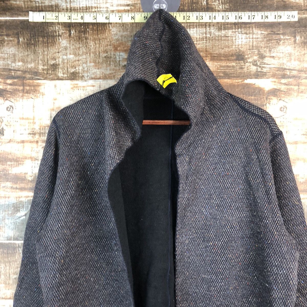 Homespun Knitwear DL Japan vintage cardigan hoodie Gray Knitwear #C533 Size US M / EU 48-50 / 2 - 4 Thumbnail