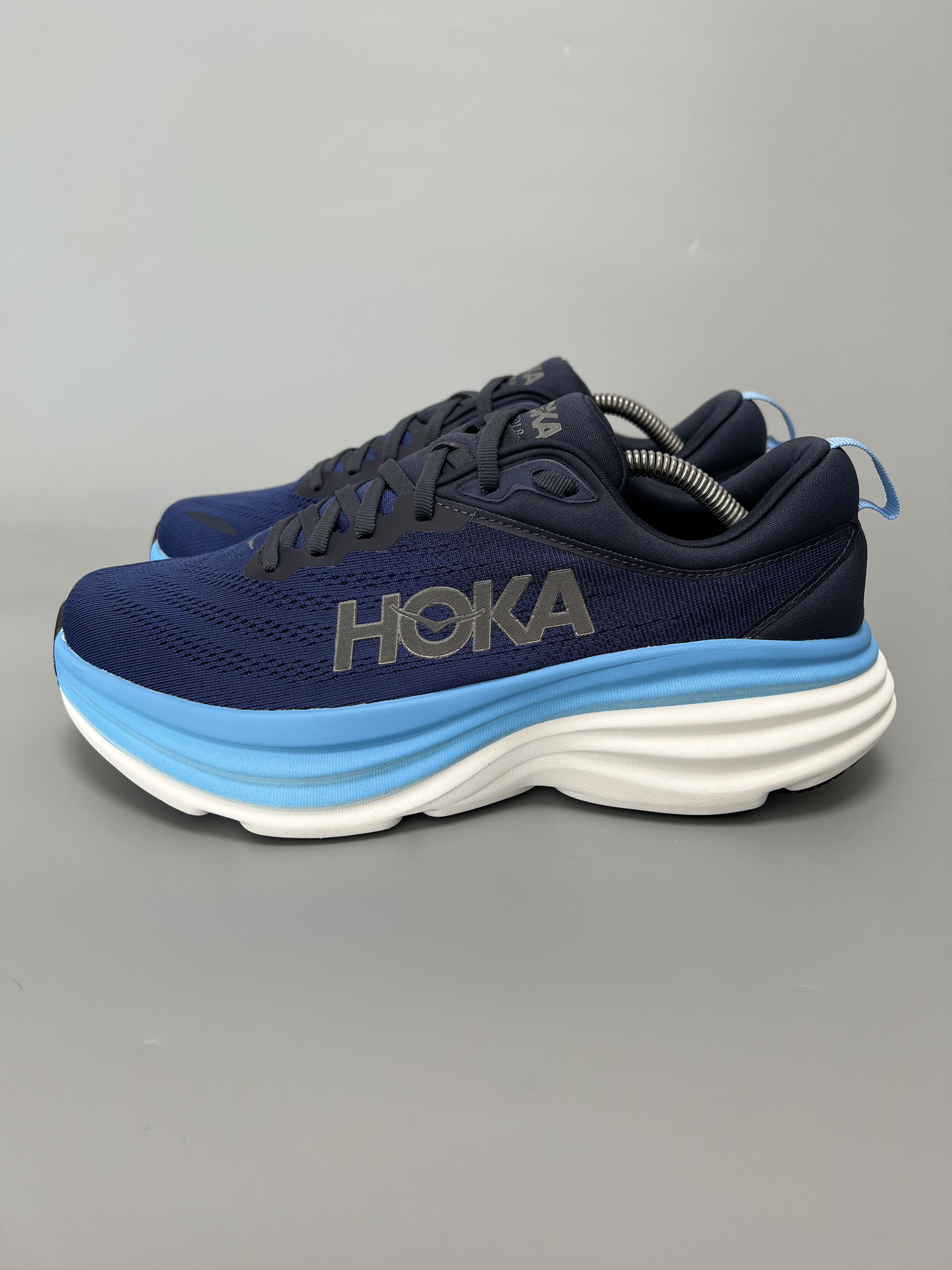 Hoka 9D Hoka One One Bondi 8 Running Shoes Men's 1123202-OSAA Size US 9 / EU 42 - 1 Thumbnail