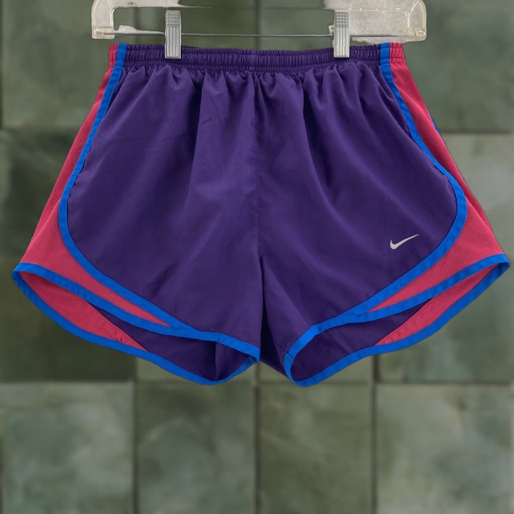 Nike Nike Dri-Fit Running Shorts Womens Small Lined Running Purple Size 28" / US 6 / IT 42 - 1 Thumbnail