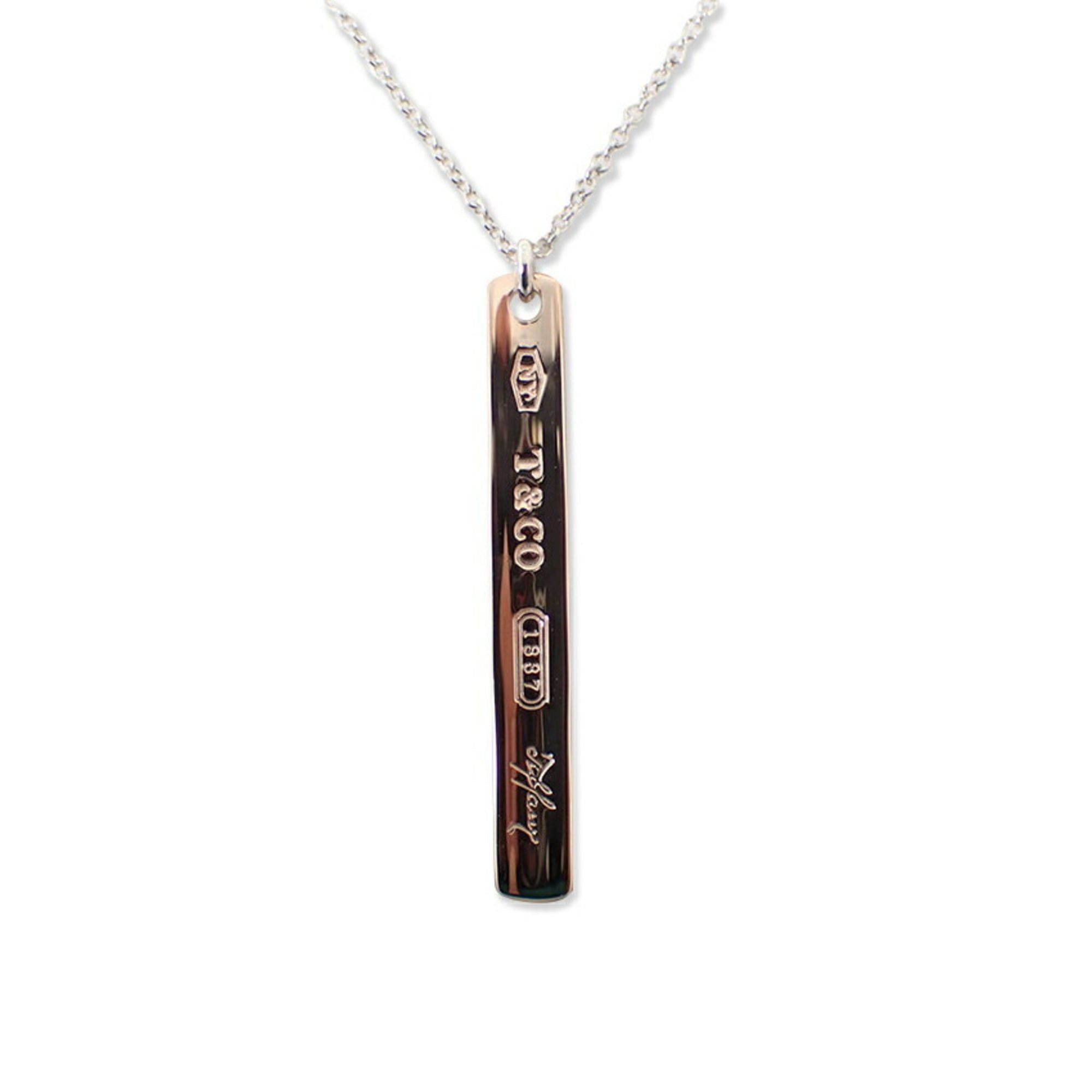 Tiffany & Co. TIFFANY 925 METAL 1837 pendant necklace Size ONE SIZE - 1 Thumbnail