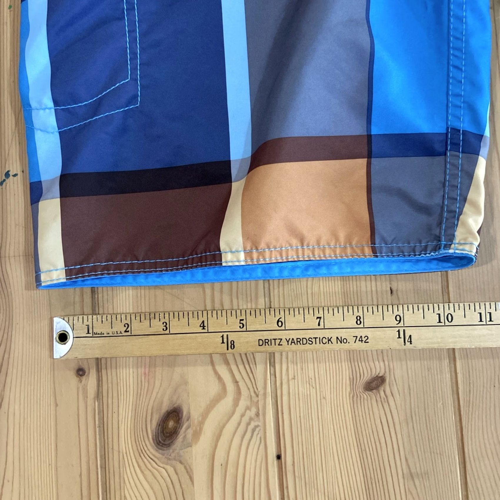 Quiksilver VTG Quiksilver Boardshorts striped Surf Swim Trunks Size 32 Men Multicolor Polyester Beach 90s/Surf Mens Size US 32 / EU 48 - 5 Thumbnail