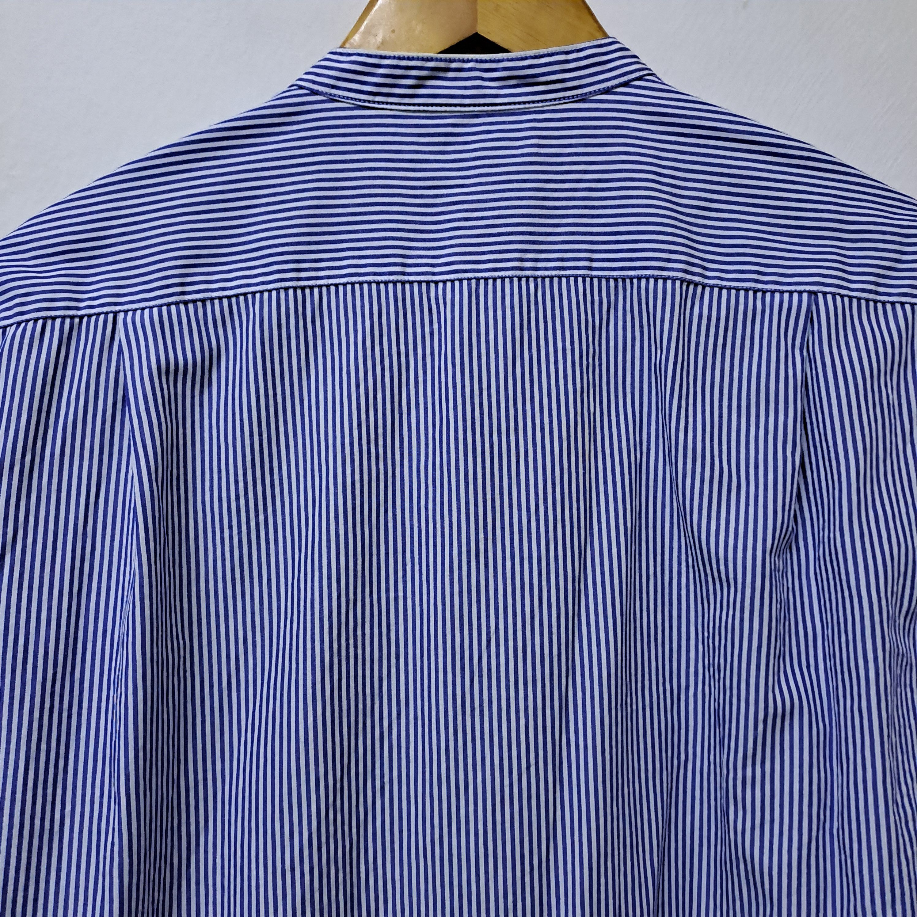 Uniqlo Uniqlo Stripes Mandarin Collar Shirt Size US S / EU 44-46 / 1 - 8 Thumbnail