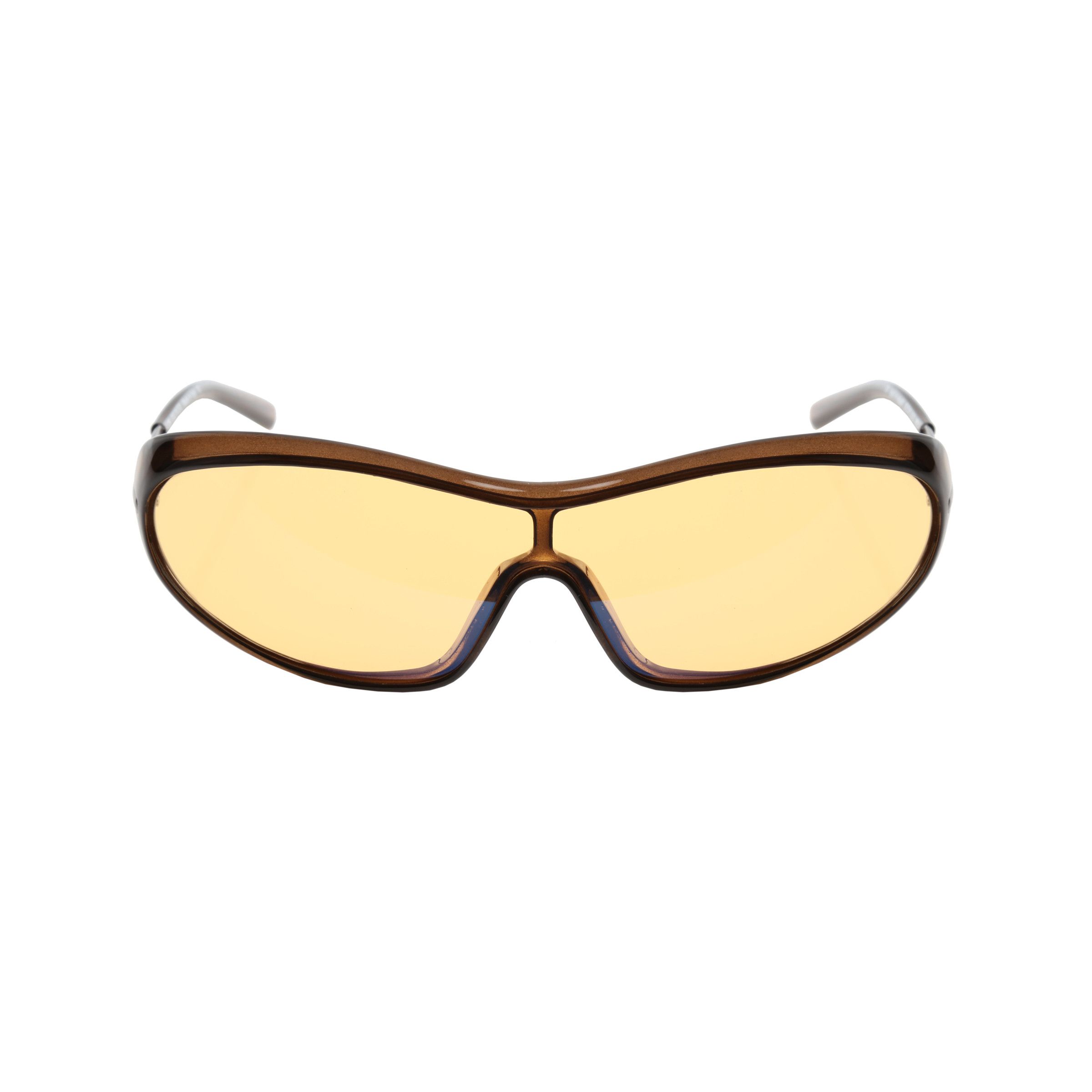 Valentino Oliver by Valentino 90's Transparent Brown Pilot Sunglasses Size ONE SIZE - 2 Thumbnail