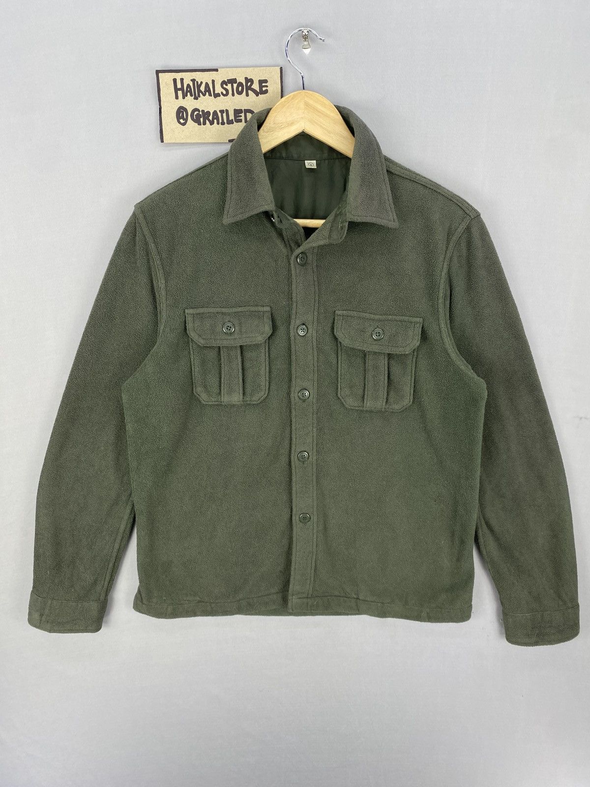 Japanese Brand Uniqlo Fleece Workwear Style Jacket Size US S / EU 44-46 / 1 - 1 Thumbnail
