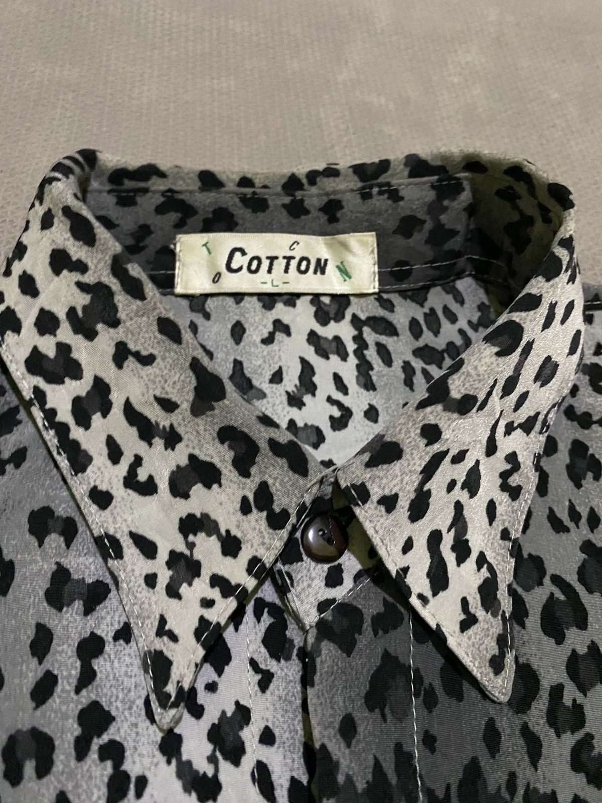 Hysteric Glamour Y2k Cotton leopard ifsixwasnine Button Shirt Size US L / EU 52-54 / 3 - 3 Thumbnail